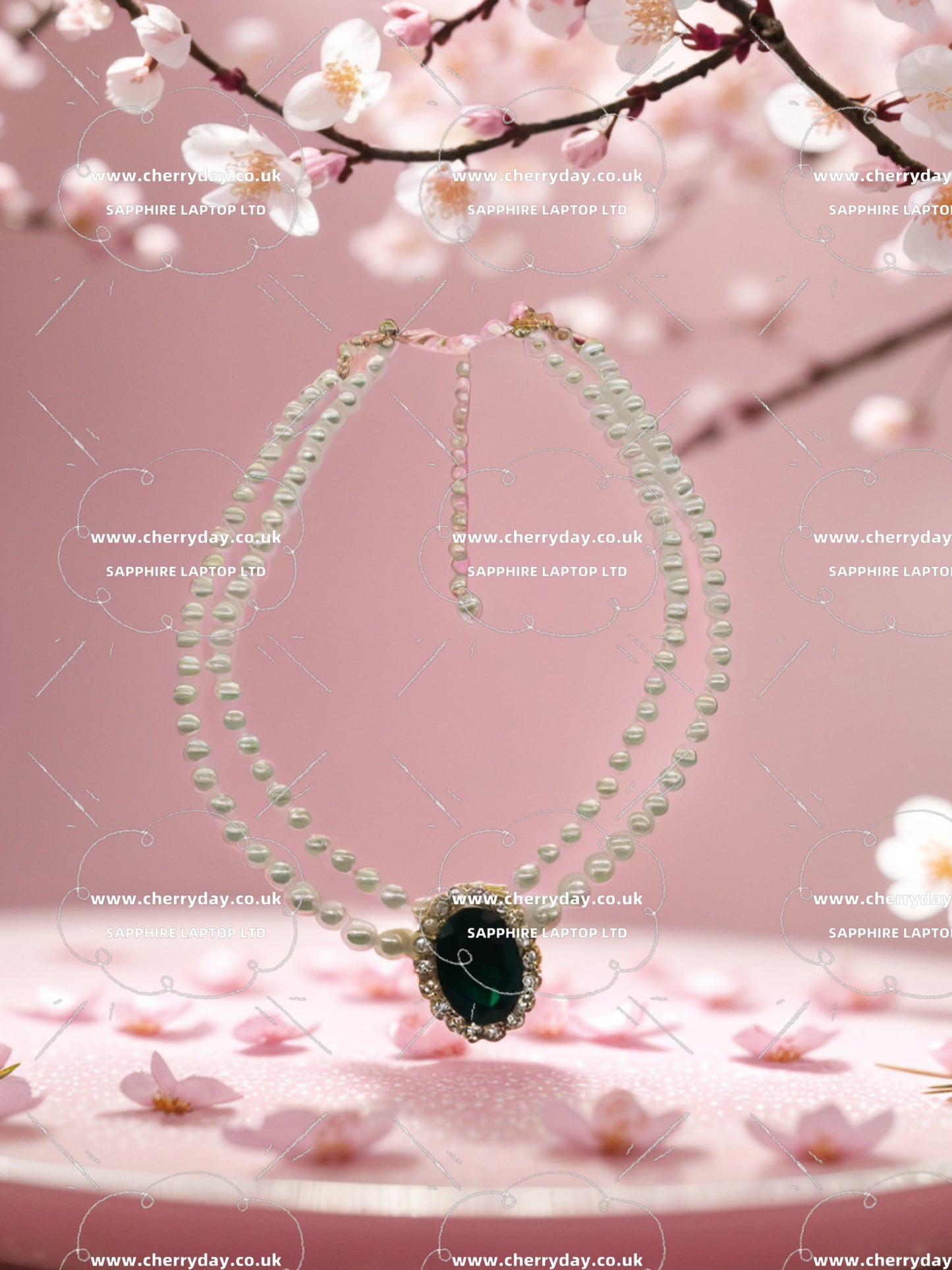 Duchess of Europe necklace and earrings set