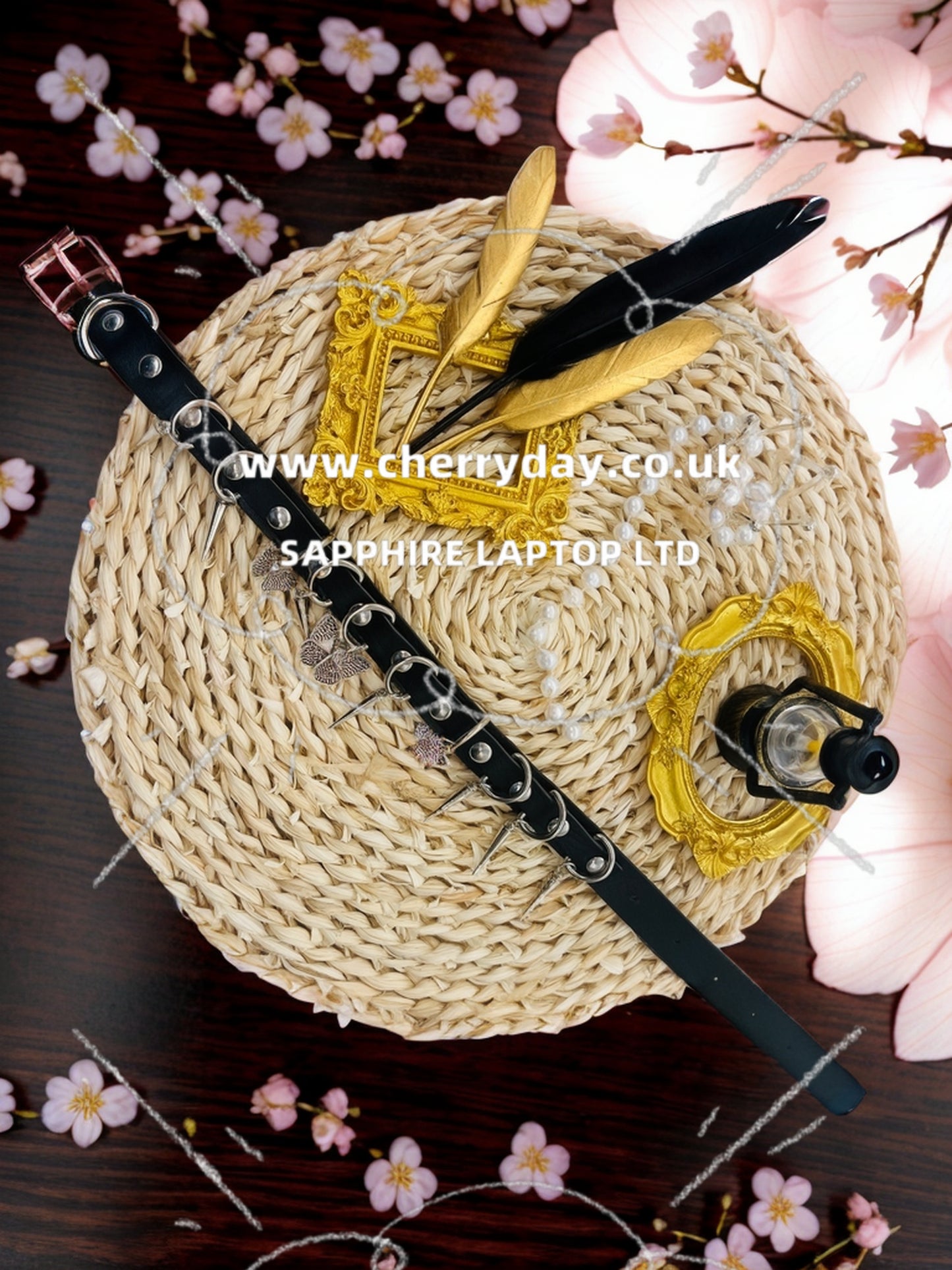 Cool days of western cowboy leather necklace