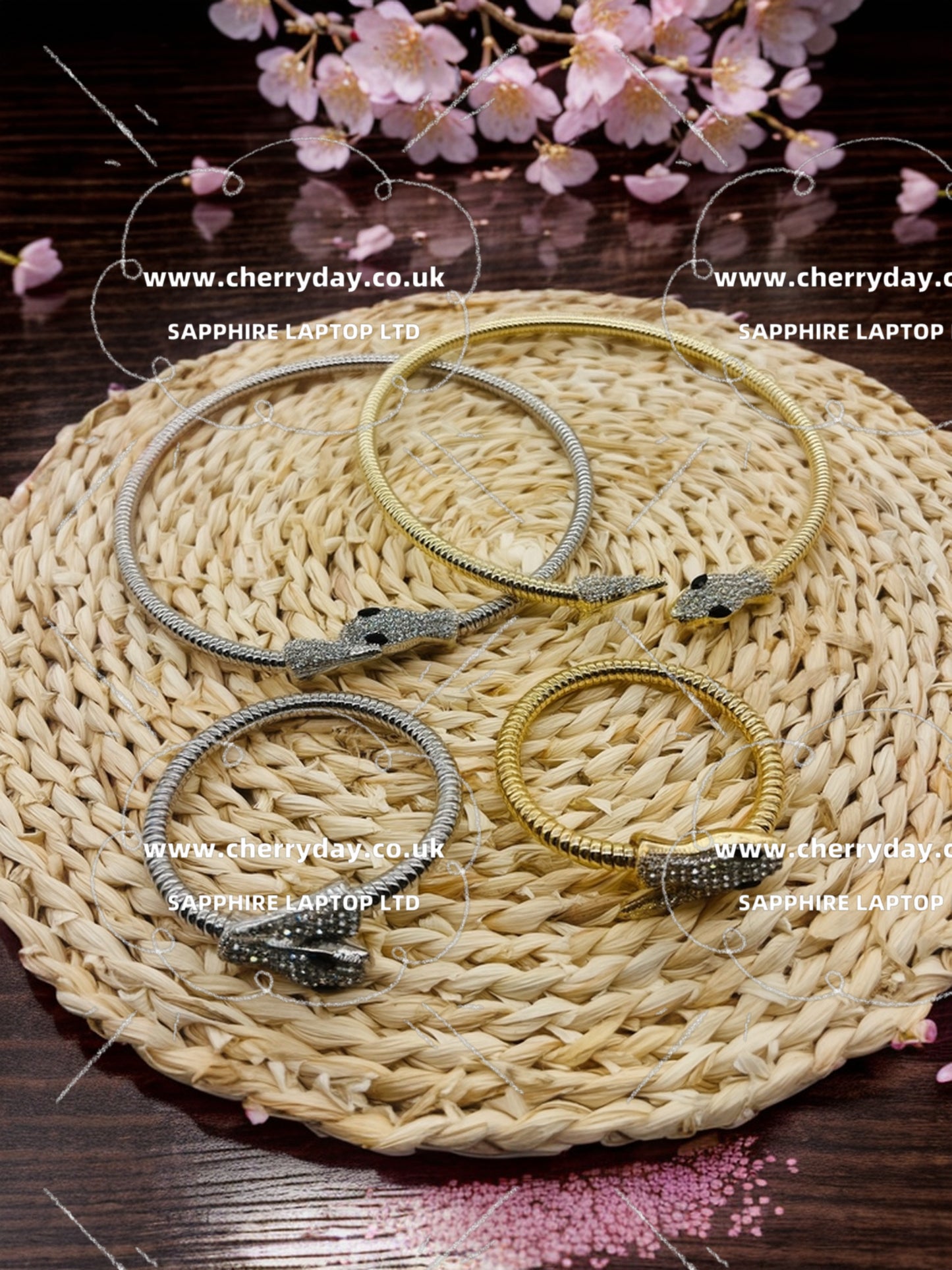 Queen Medusa premium snake bracelet necklace