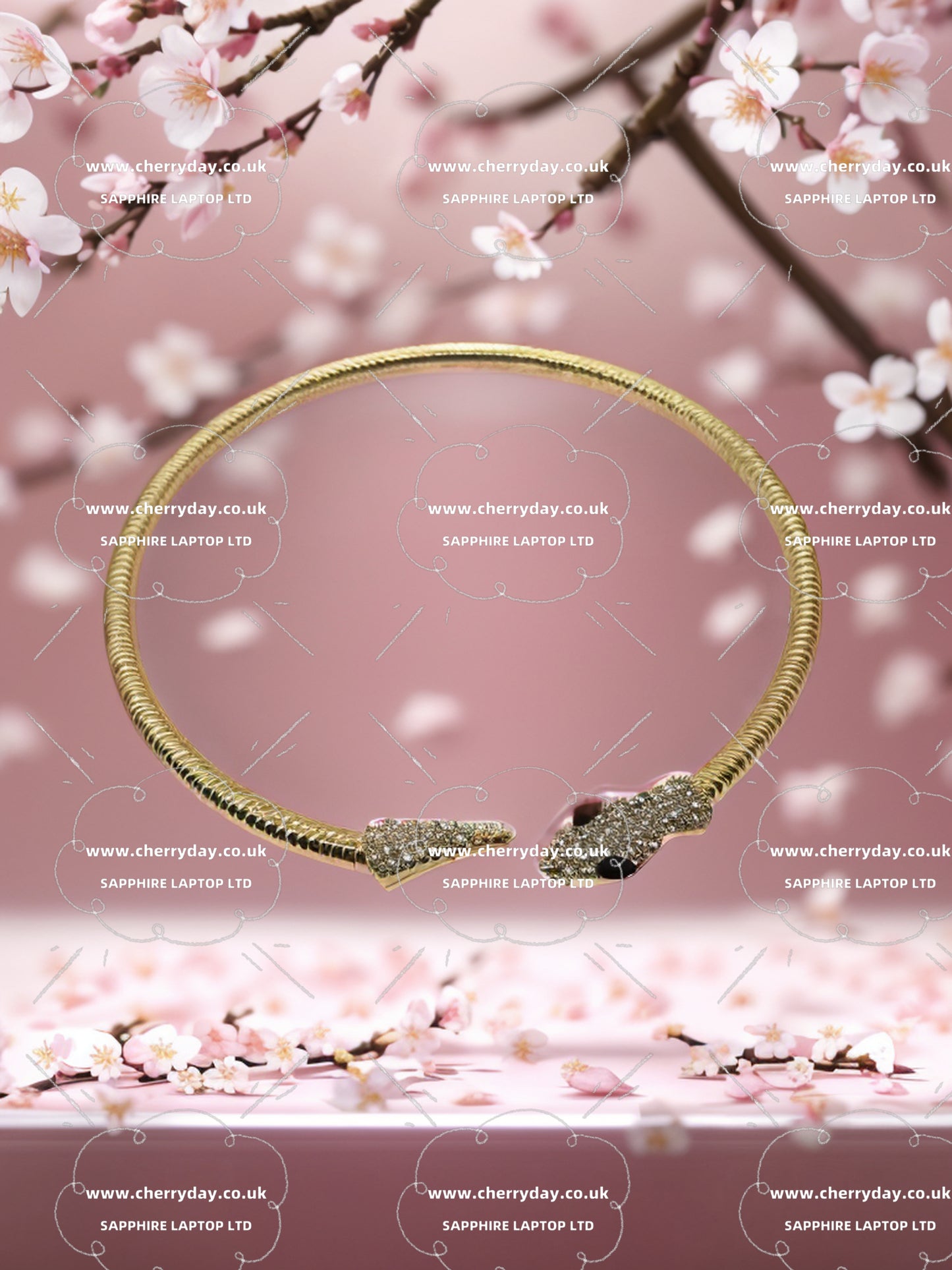 Queen Medusa premium snake bracelet necklace