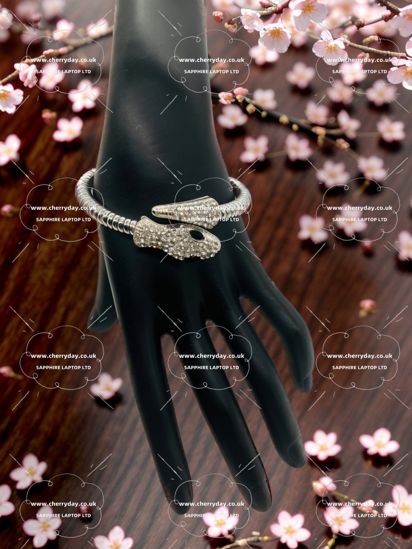 Queen Medusa premium snake bracelet necklace