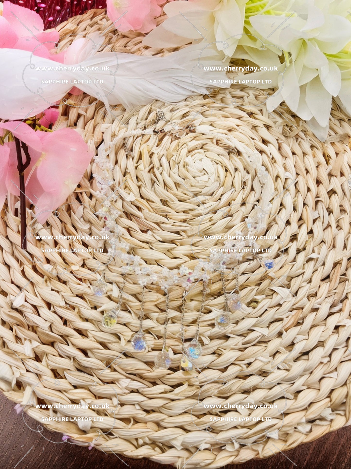 Dewdrop tassel necklace