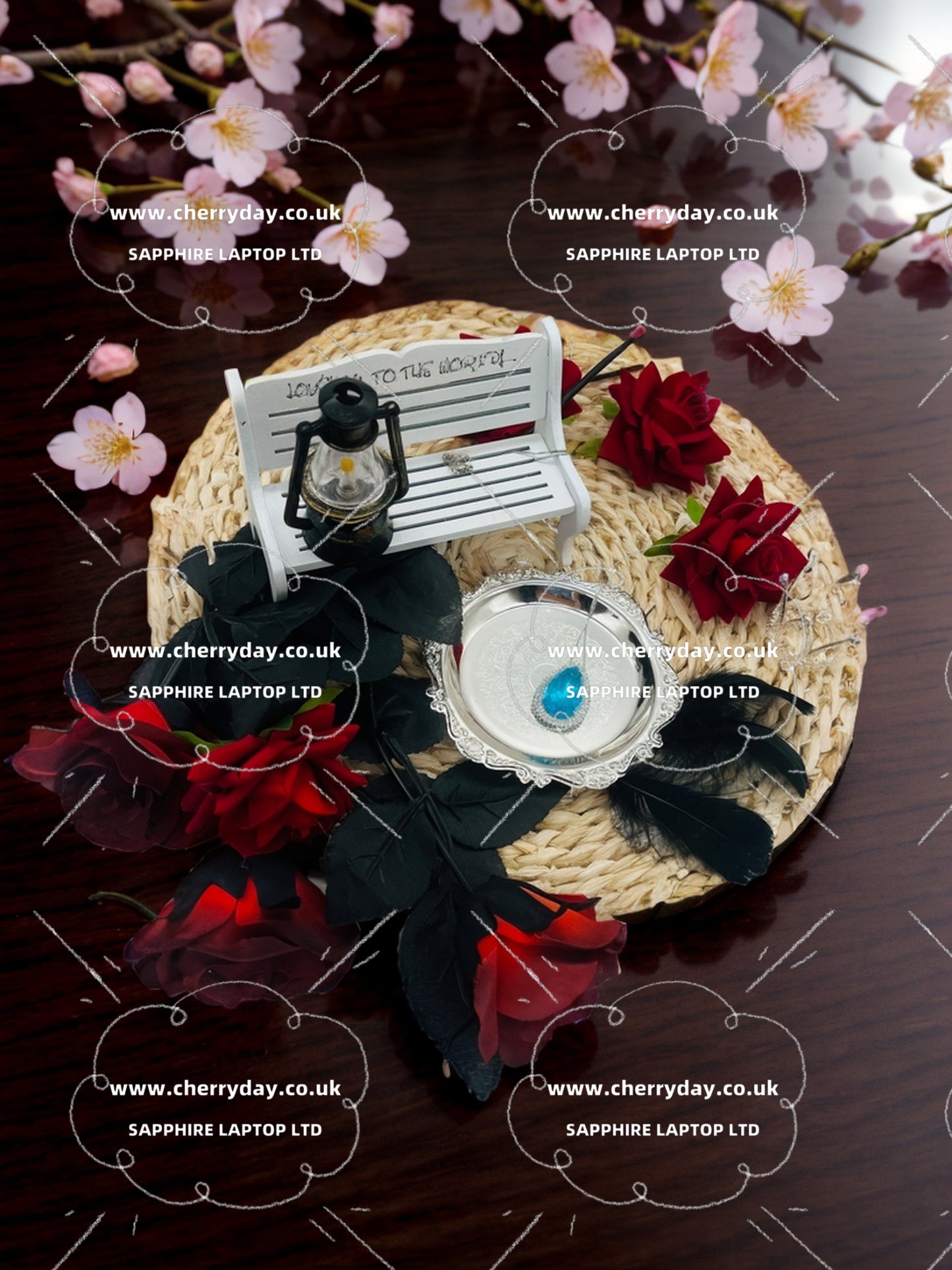 Heart of the Lake necklace