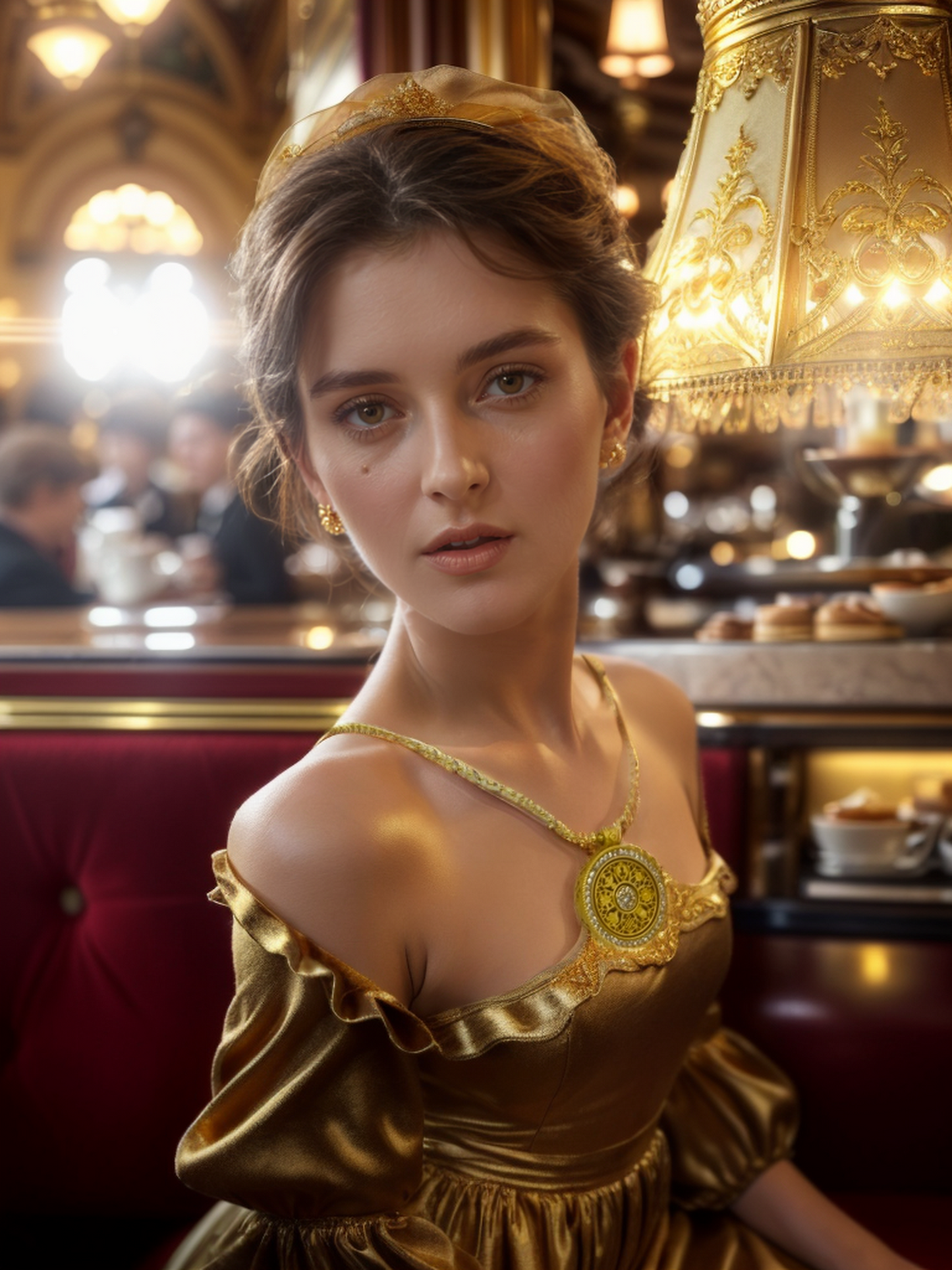 Crown of pride necklace
