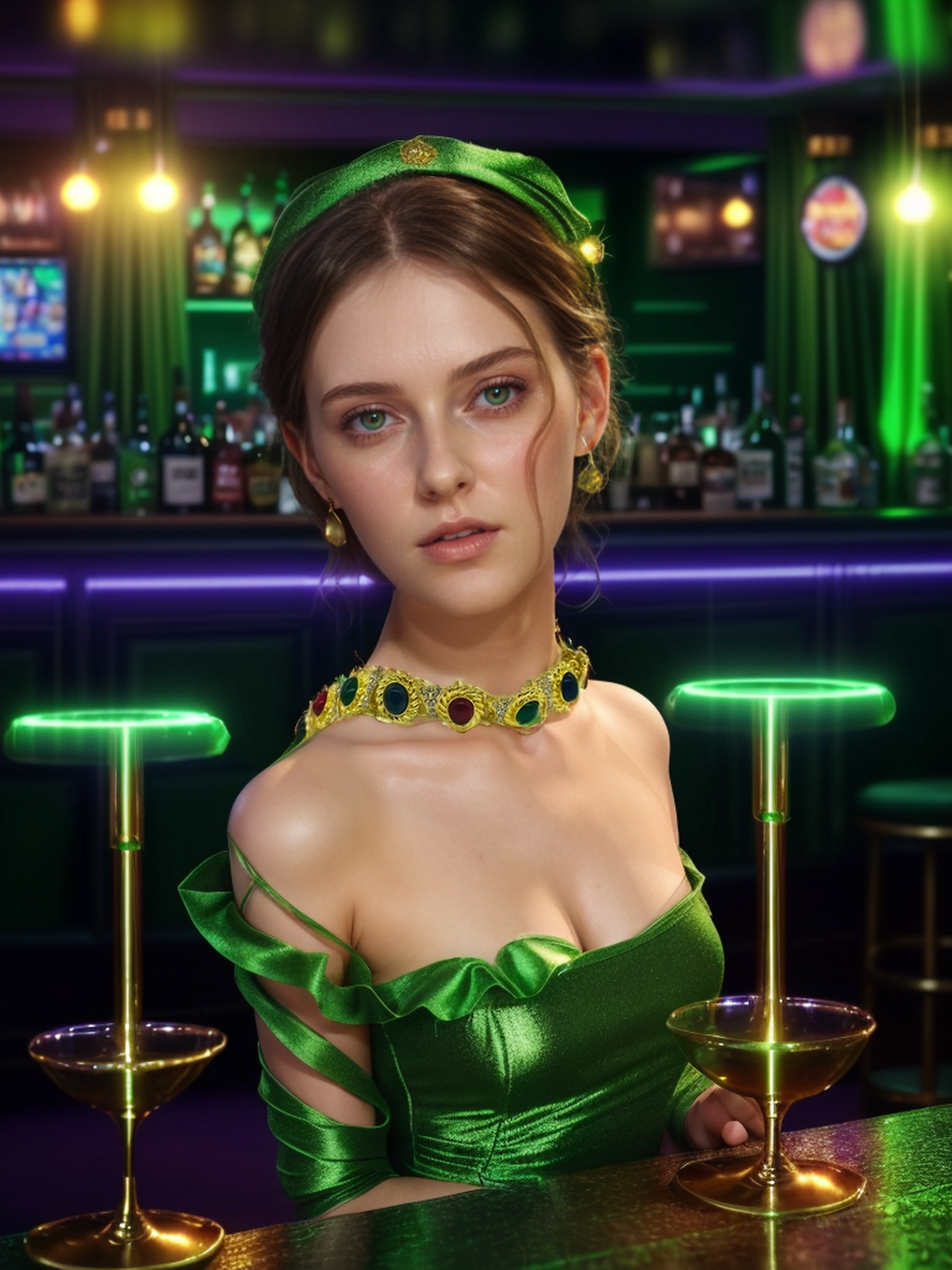 Splendour of jewels necklace