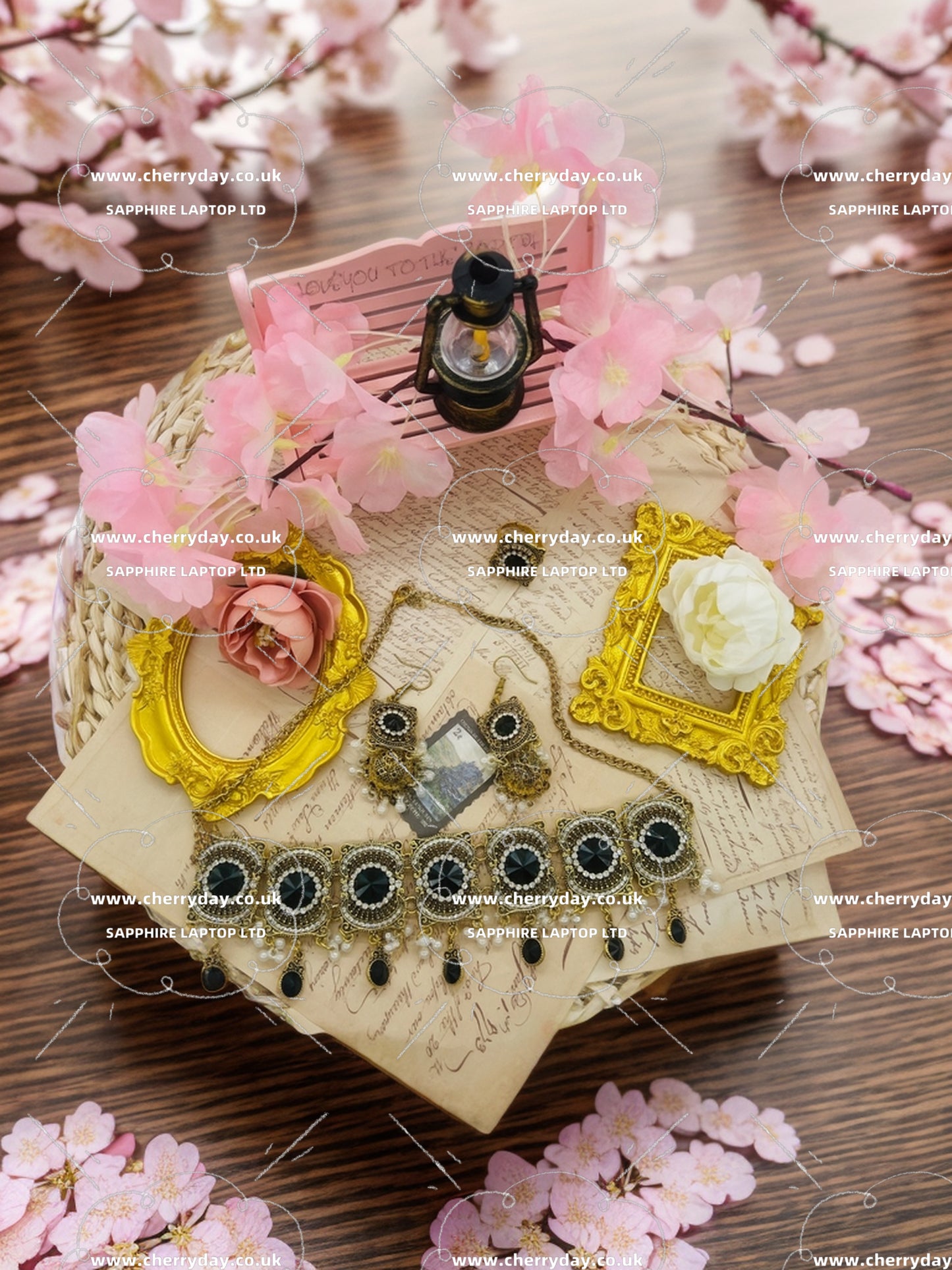 Totemic belief ring&earrings&necklace set
