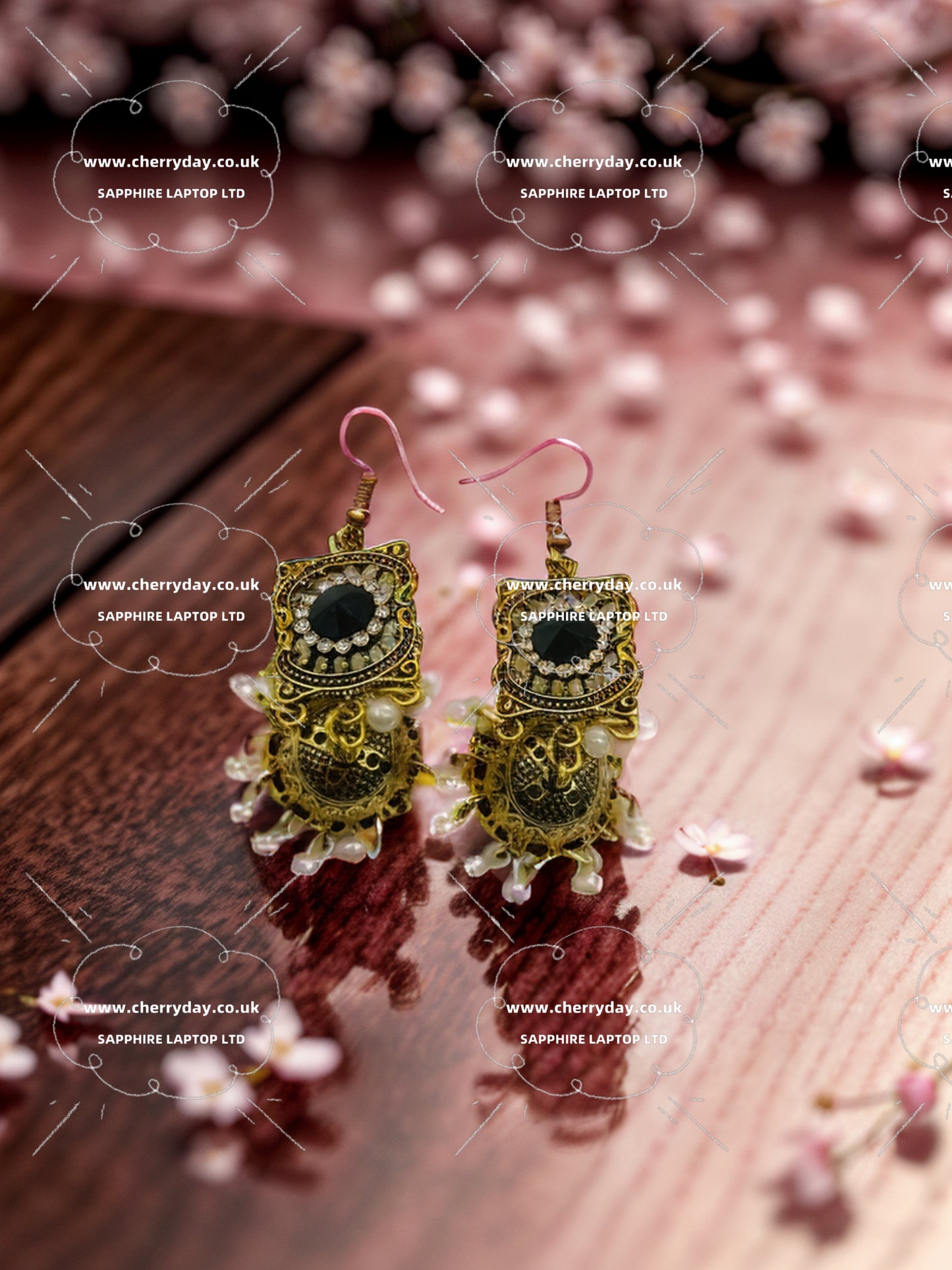 Totemic belief ring&earrings&necklace set