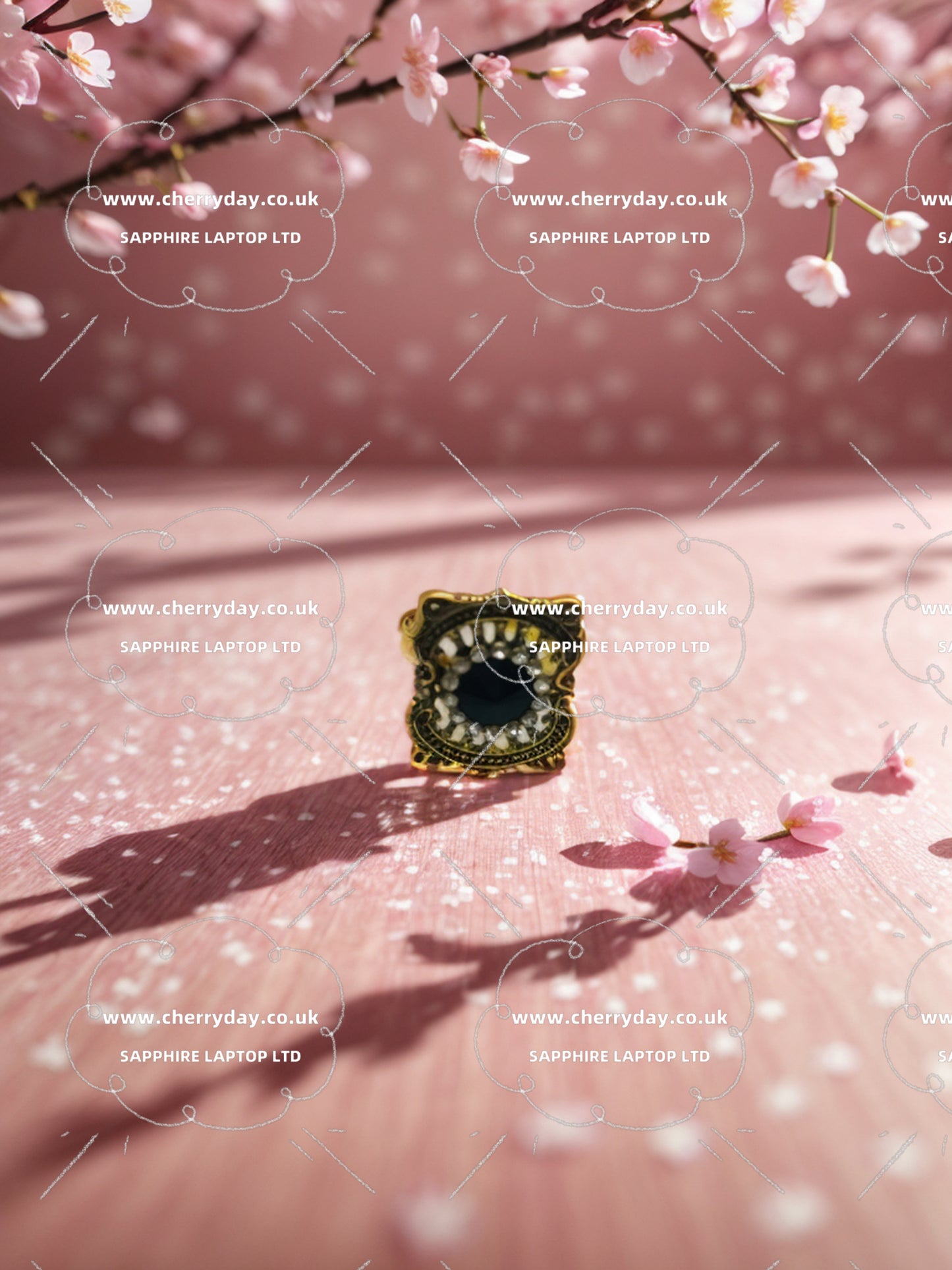 Totemic belief ring&earrings&necklace set