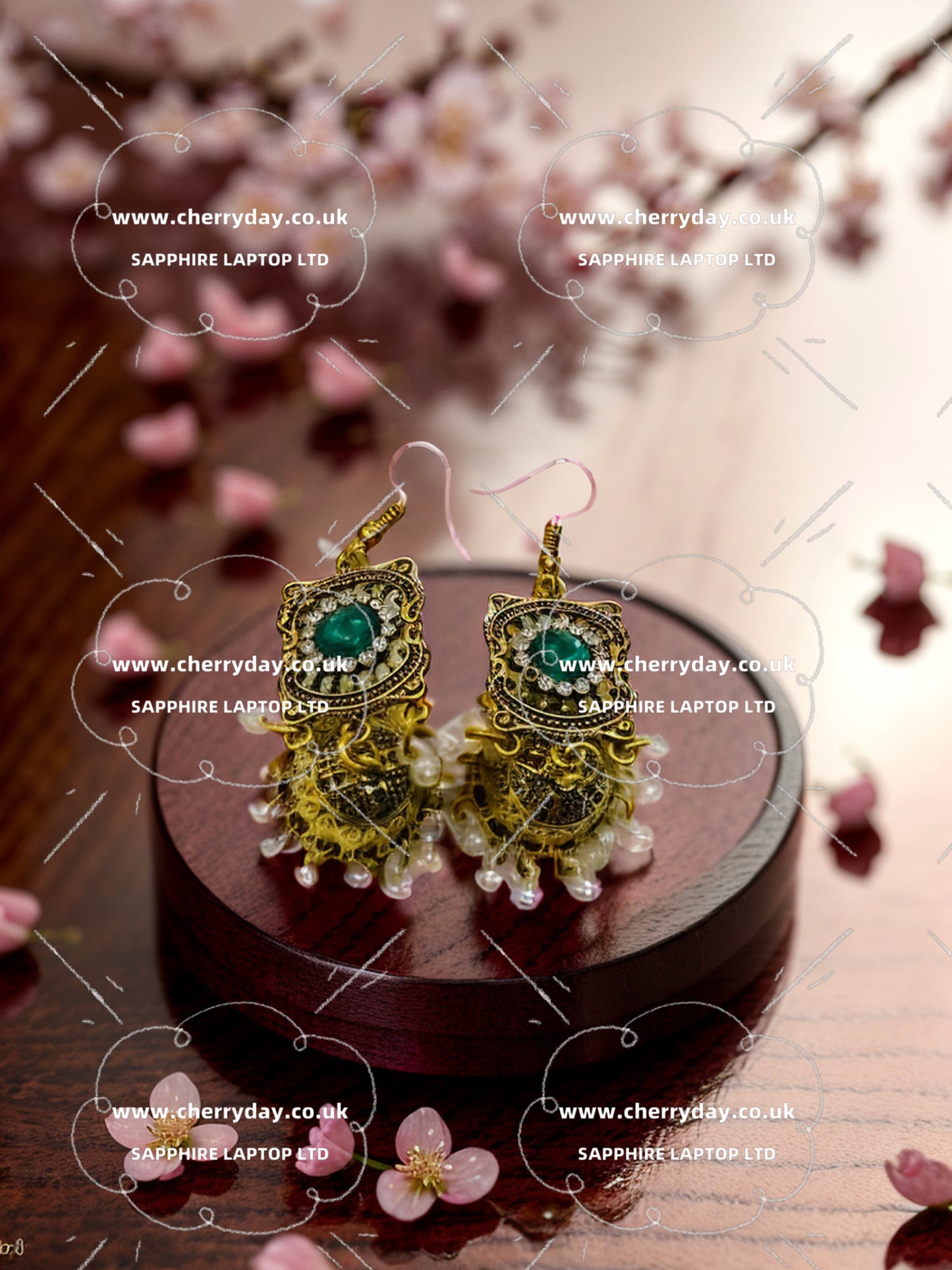 Totemic belief ring&earrings&necklace set