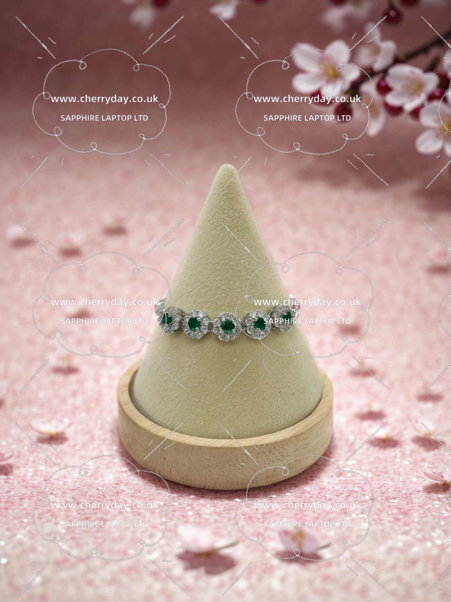 Monet garden bracelet