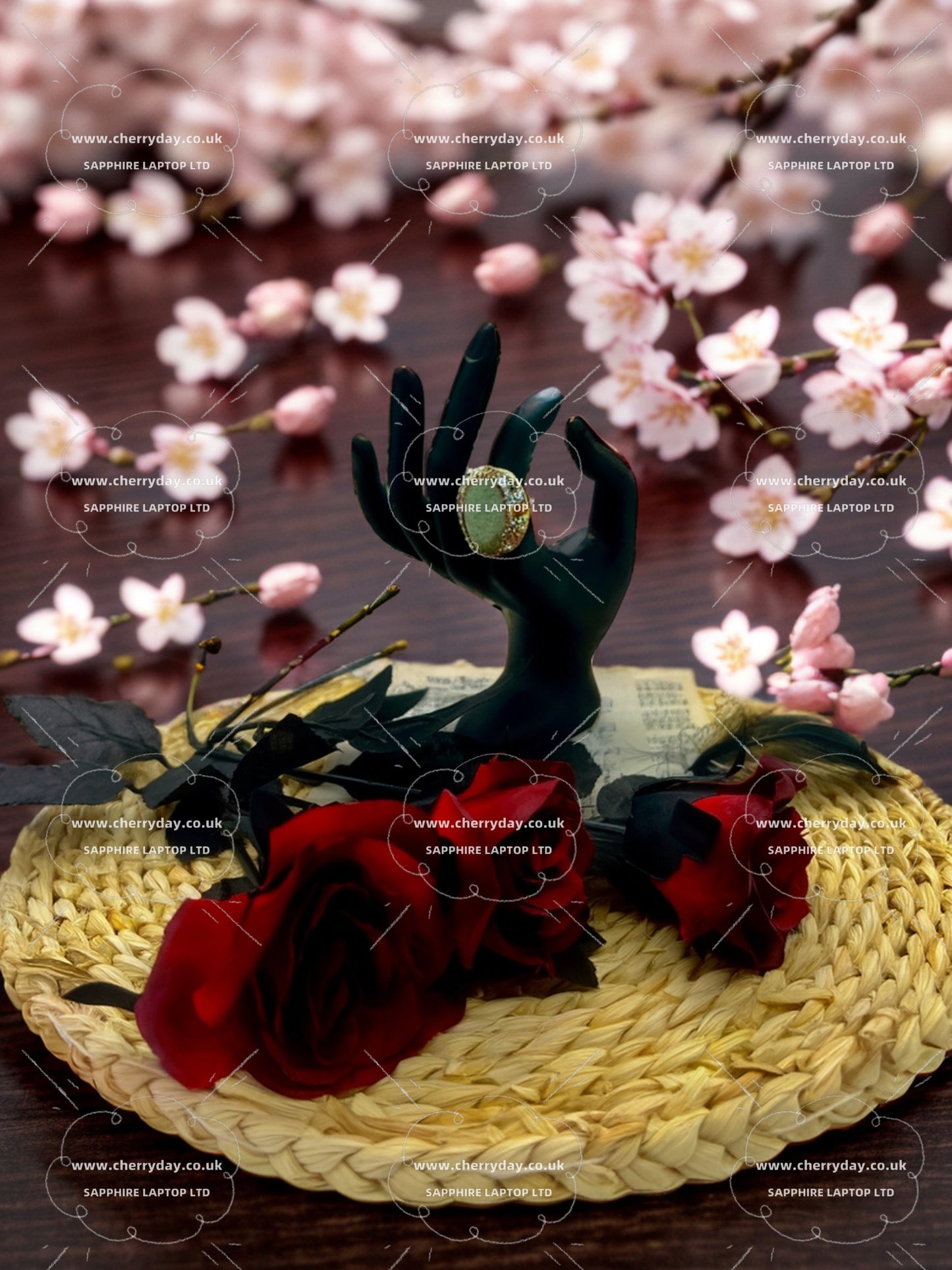 Desert boat vintage ring