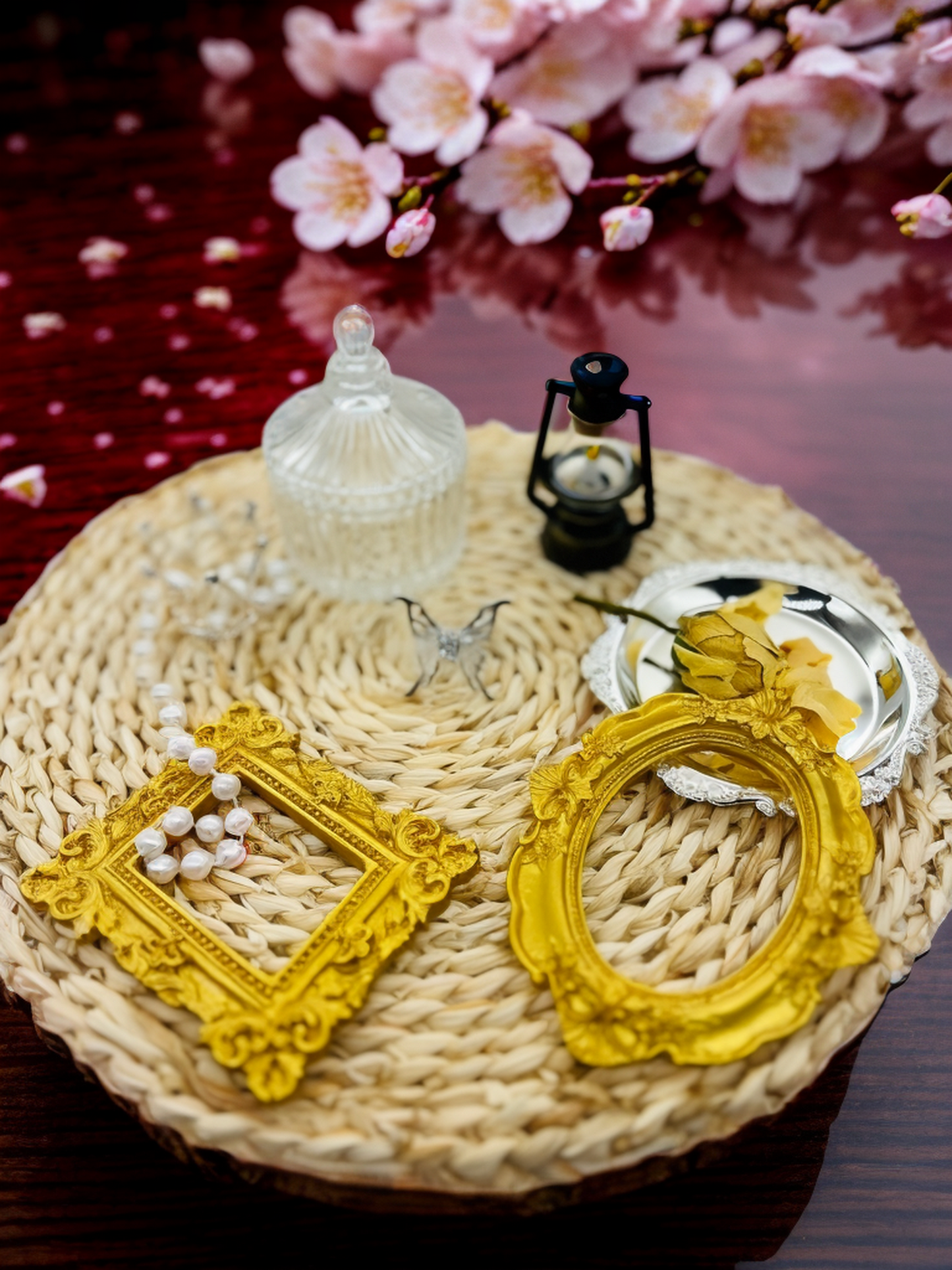 Butterfly ring for wings