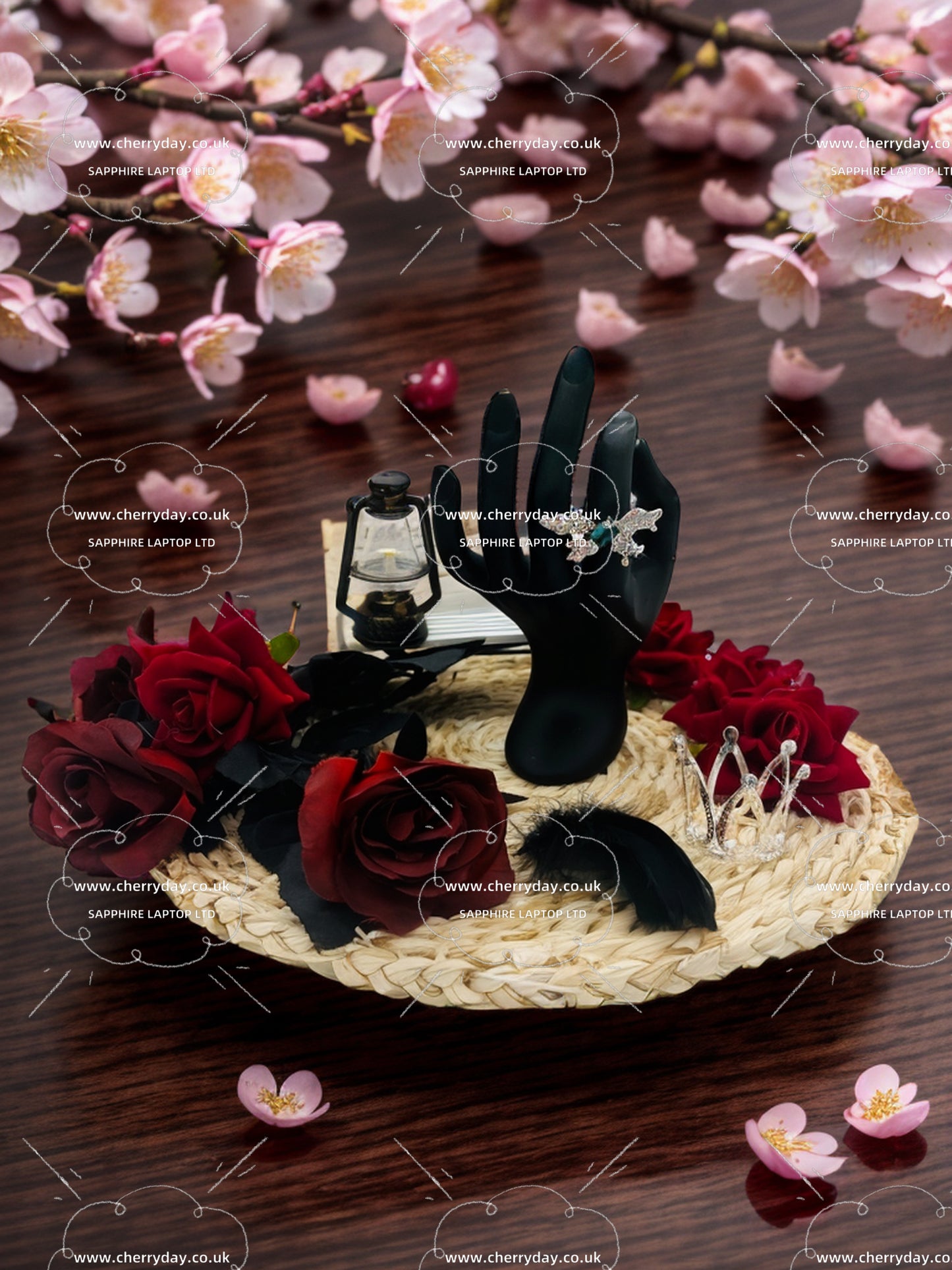 Butterfly Lovers' Flower ring