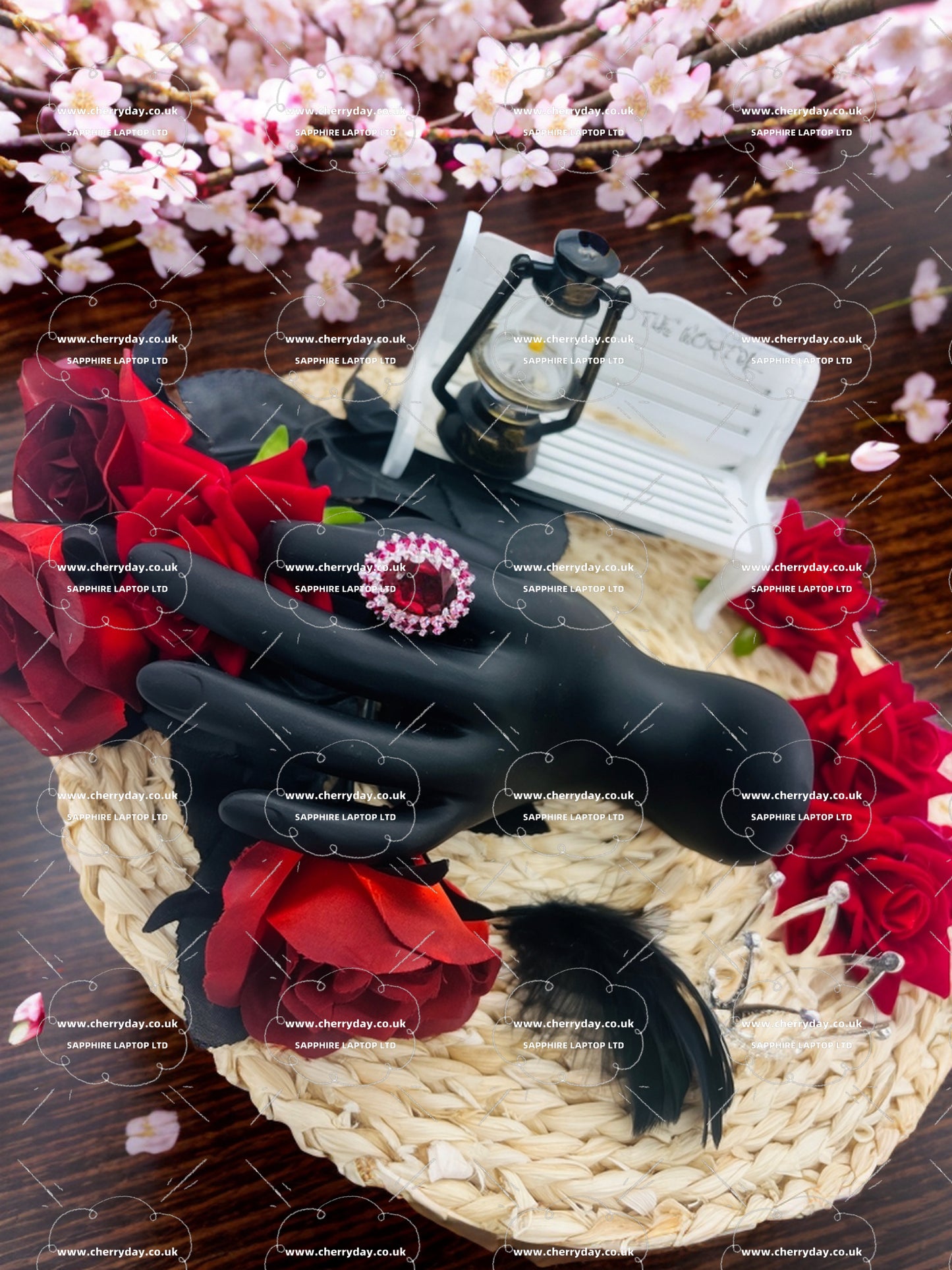 Paris romantic pigeon egg ruby ring