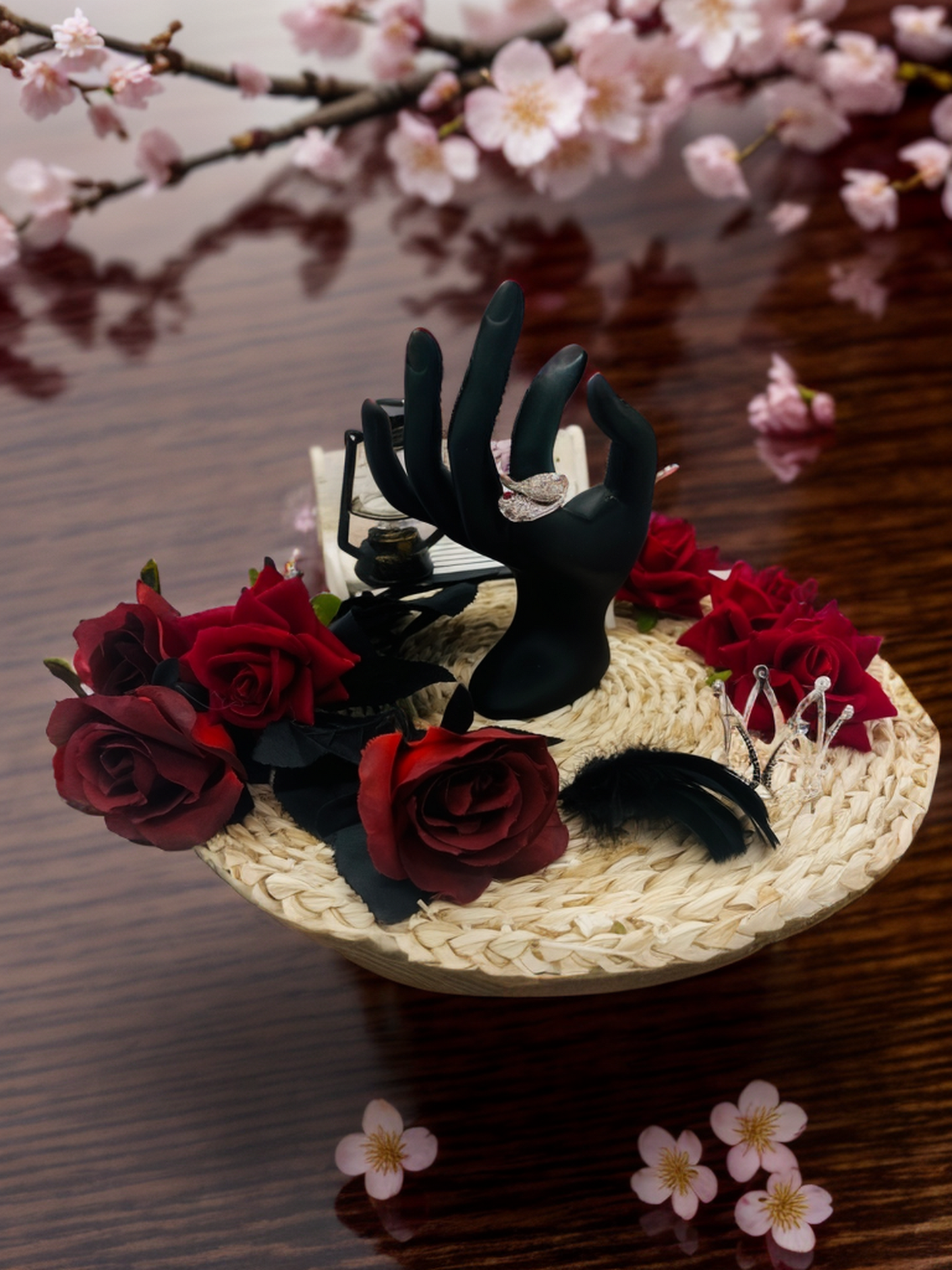 Serpent Goddess ring
