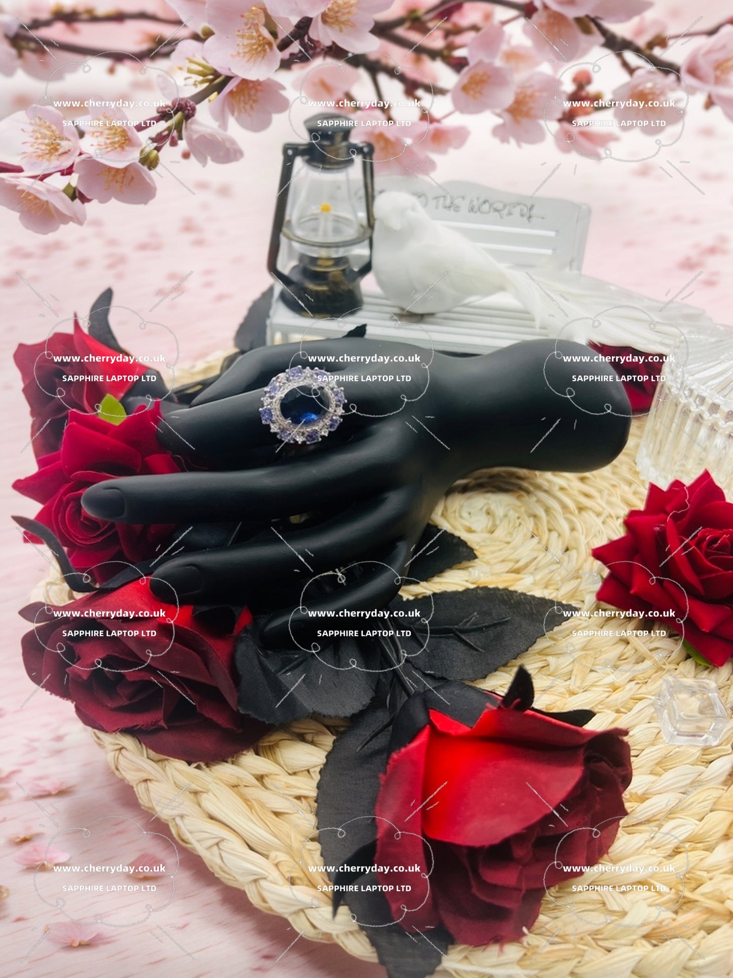 Daughter of the Sea sapphire ring