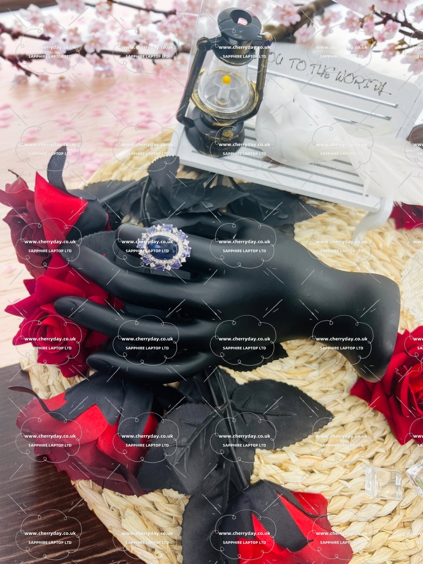 Daughter of the Sea sapphire ring