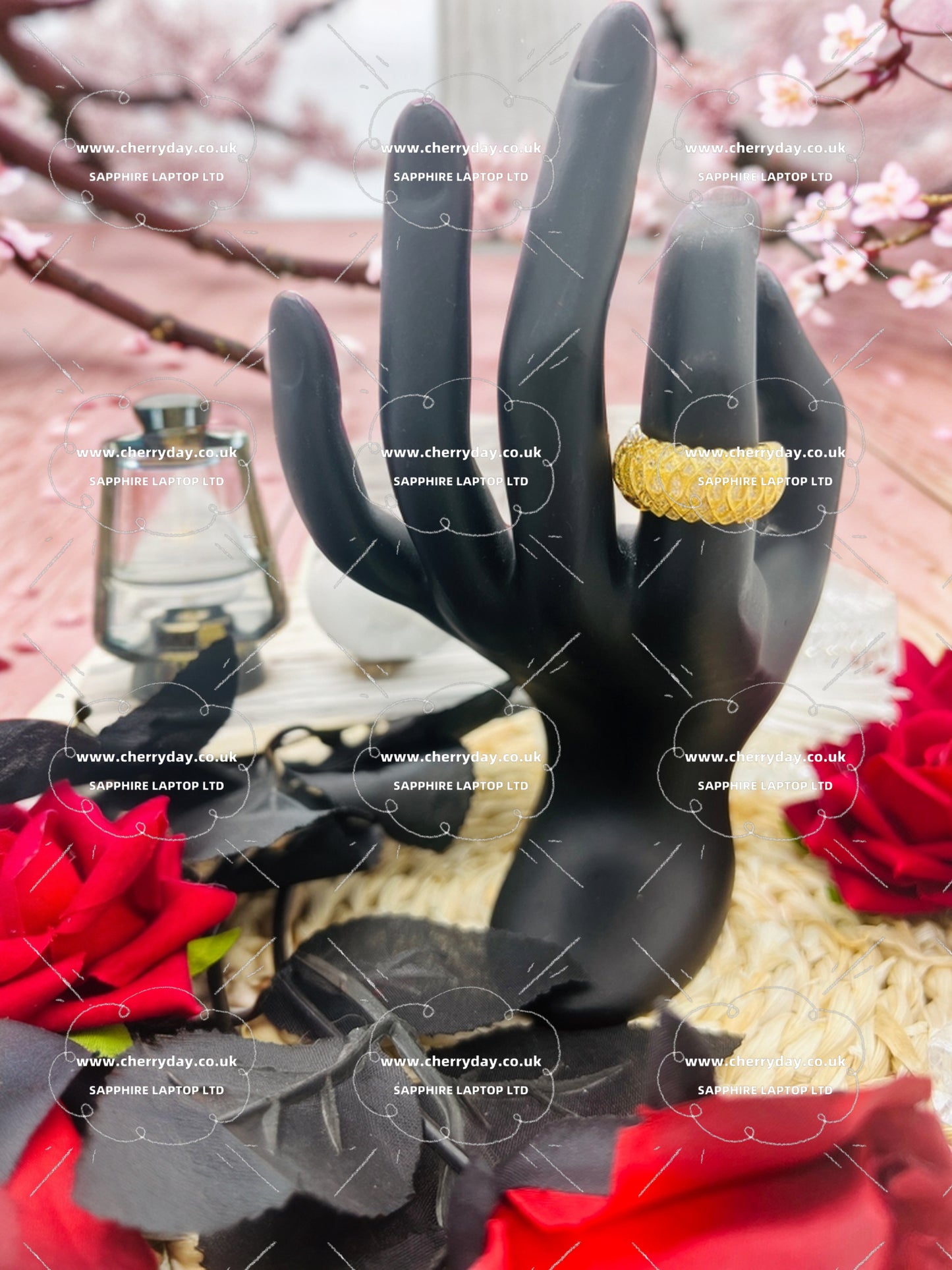 Lucky fortune gold ring