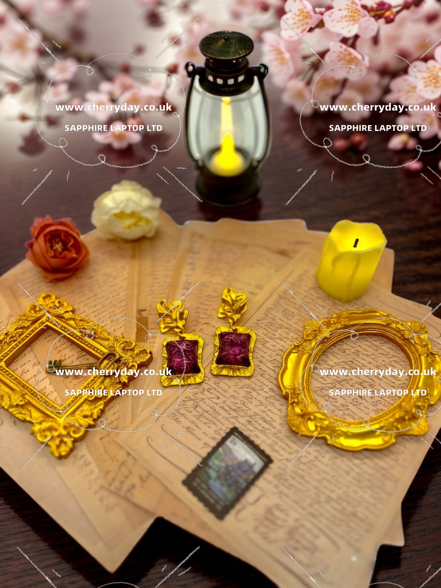 Glucose vintage earrings