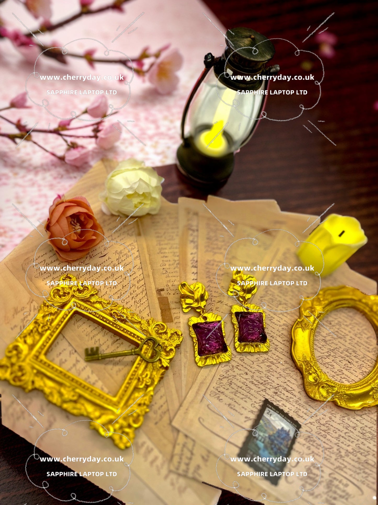 Glucose vintage earrings