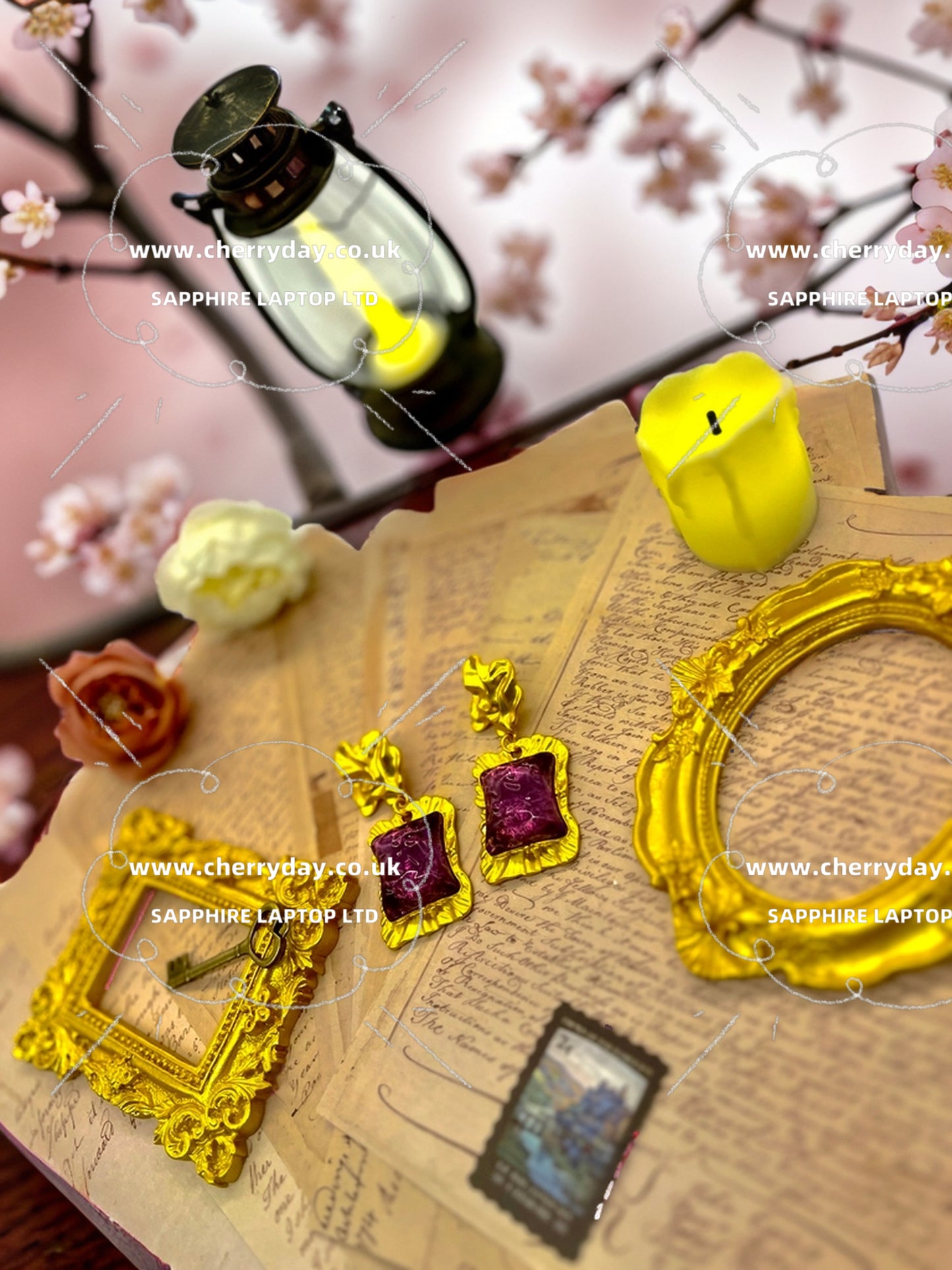 Glucose vintage earrings