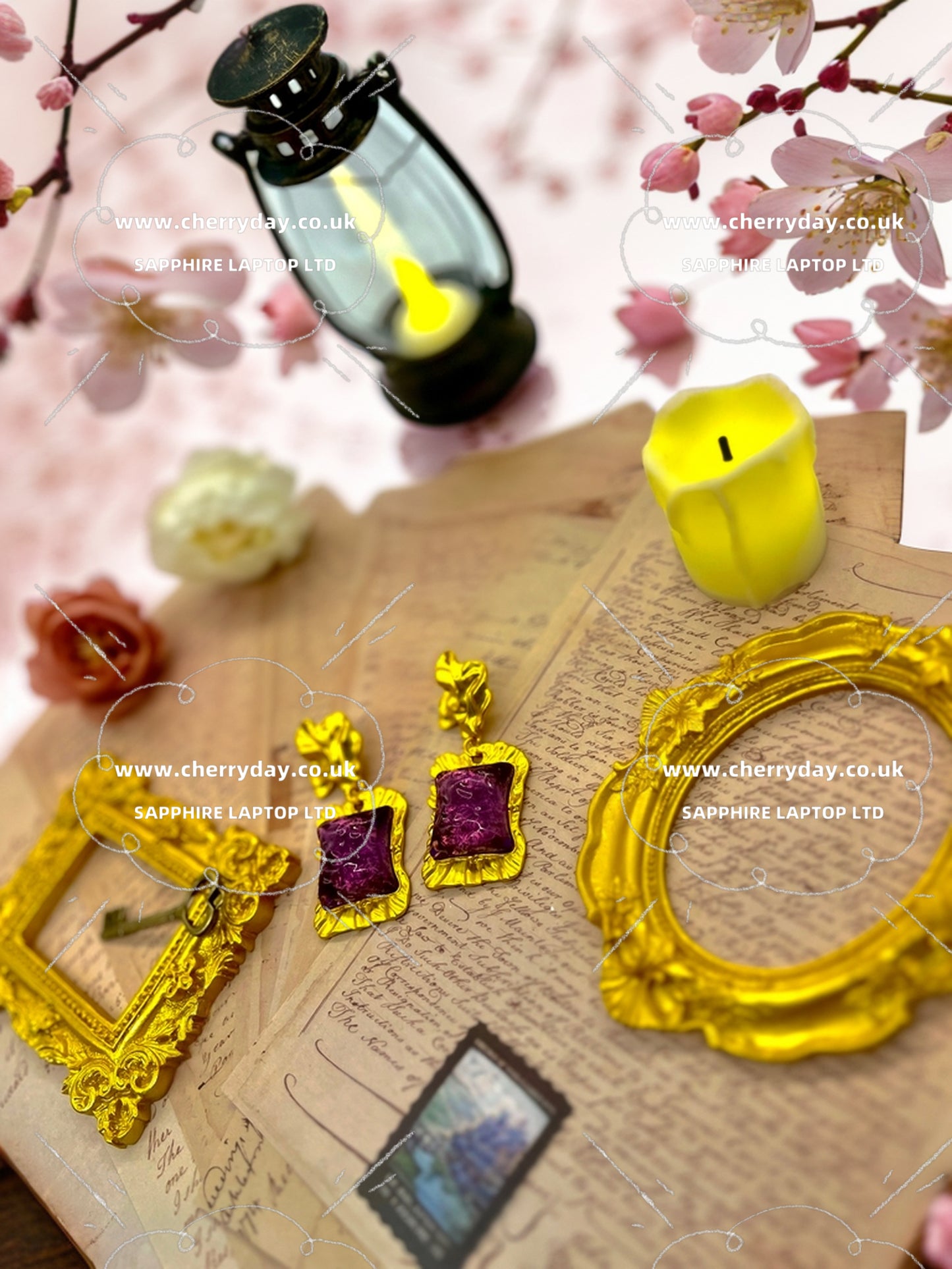 Glucose vintage earrings