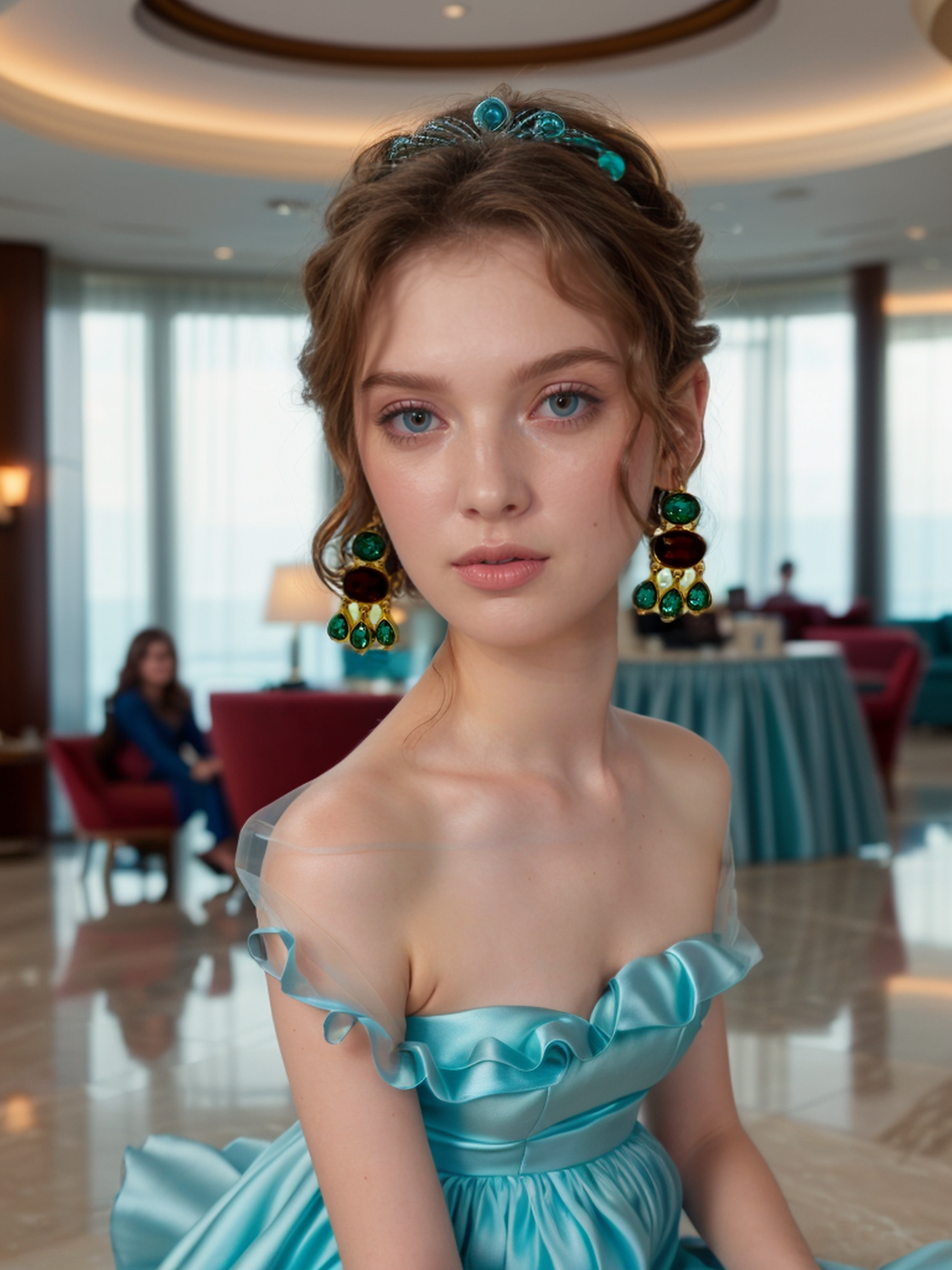 Tears of the sea vintage earrings
