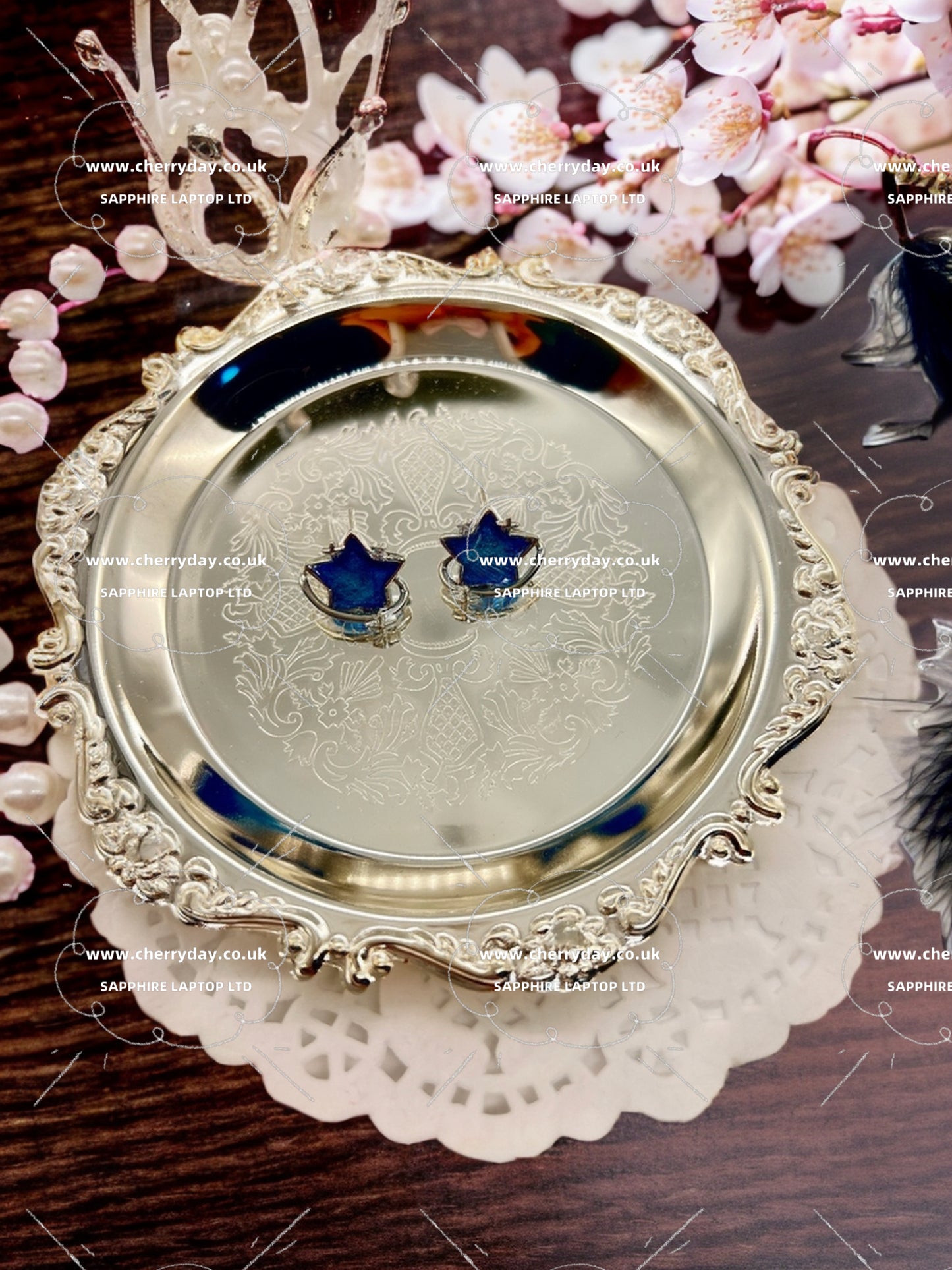 Starlight sea earrings
