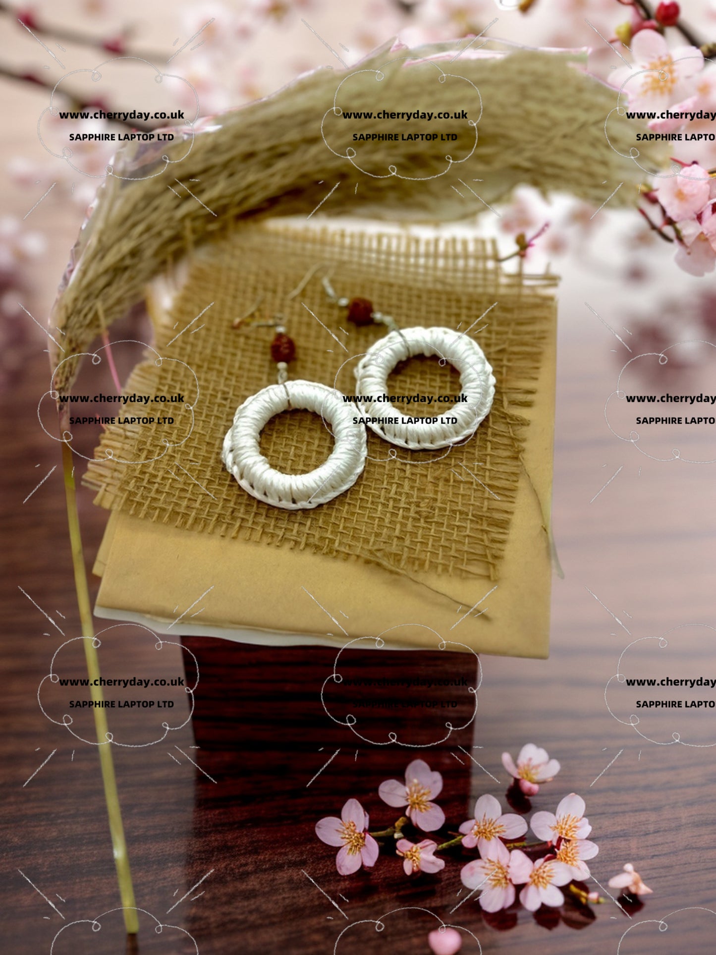 Summer garden bohemian earrings