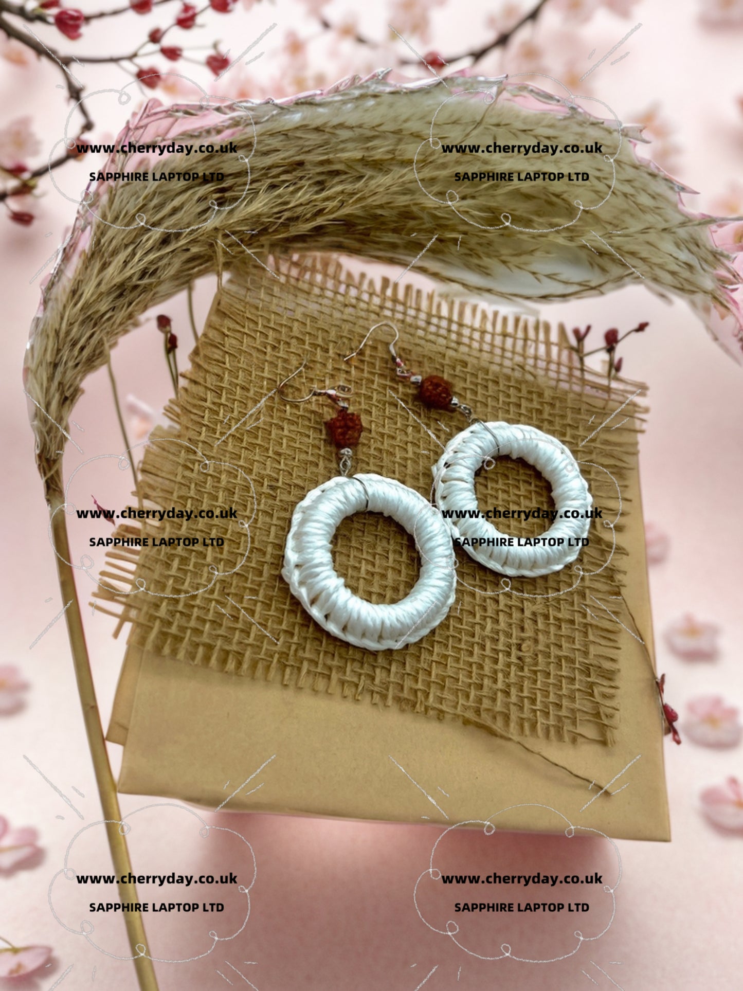 Summer garden bohemian earrings