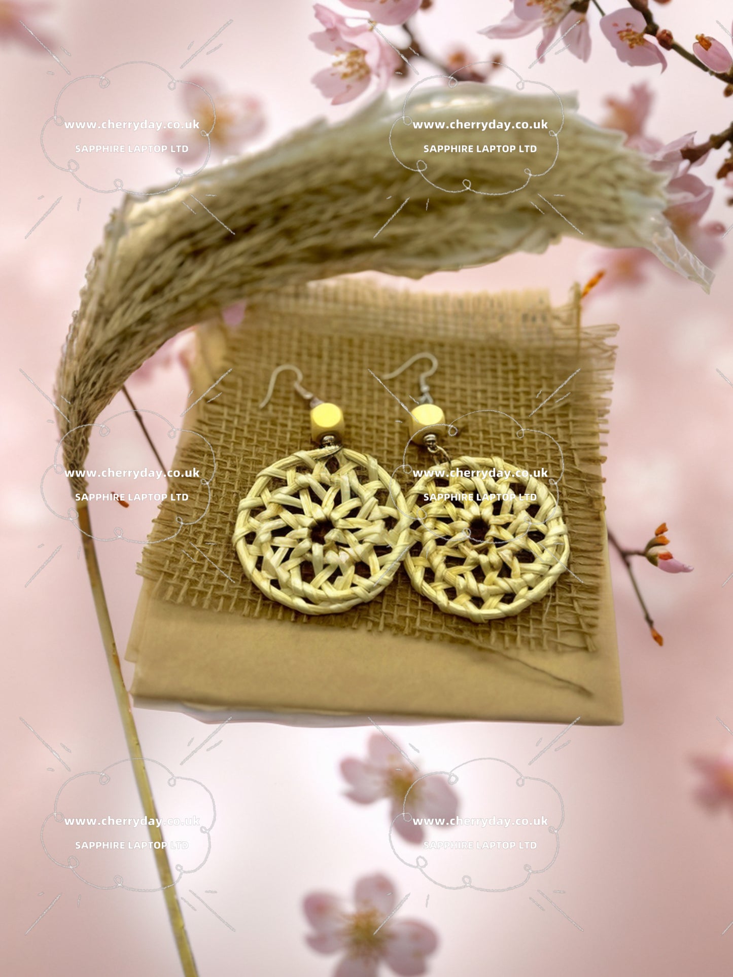 Cactus garden bohemian earrings