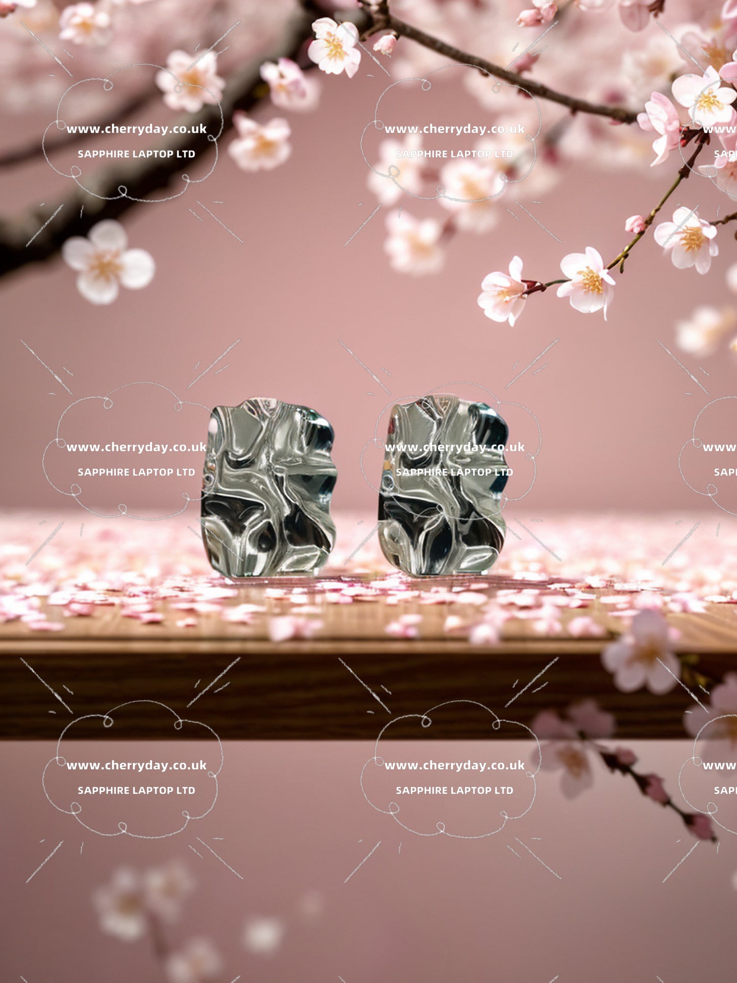 Gold and silver metals parties designed earrings