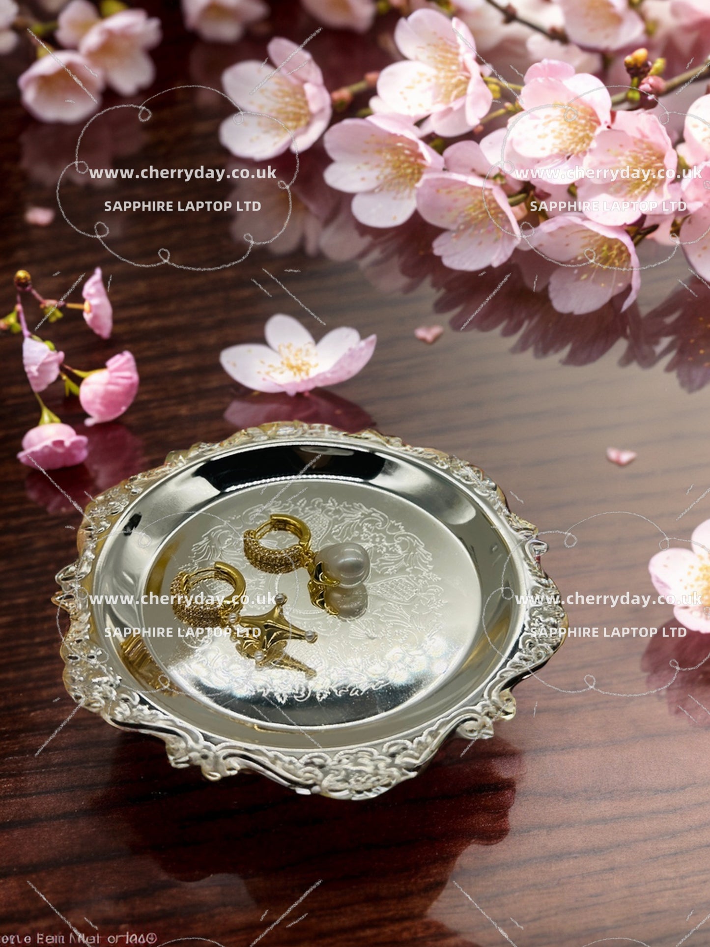 Asteria pearl earrings