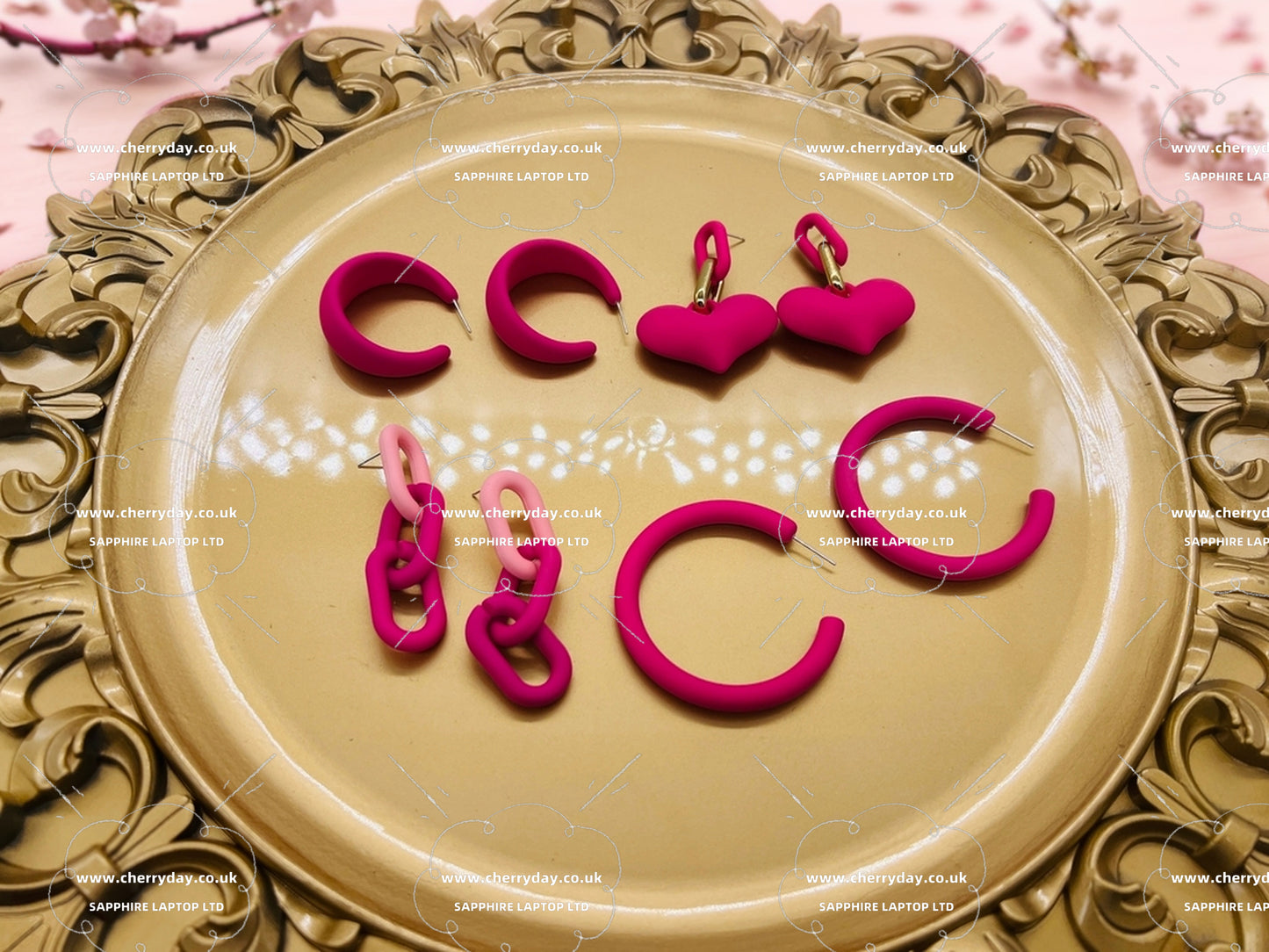 Barbie girl earrings