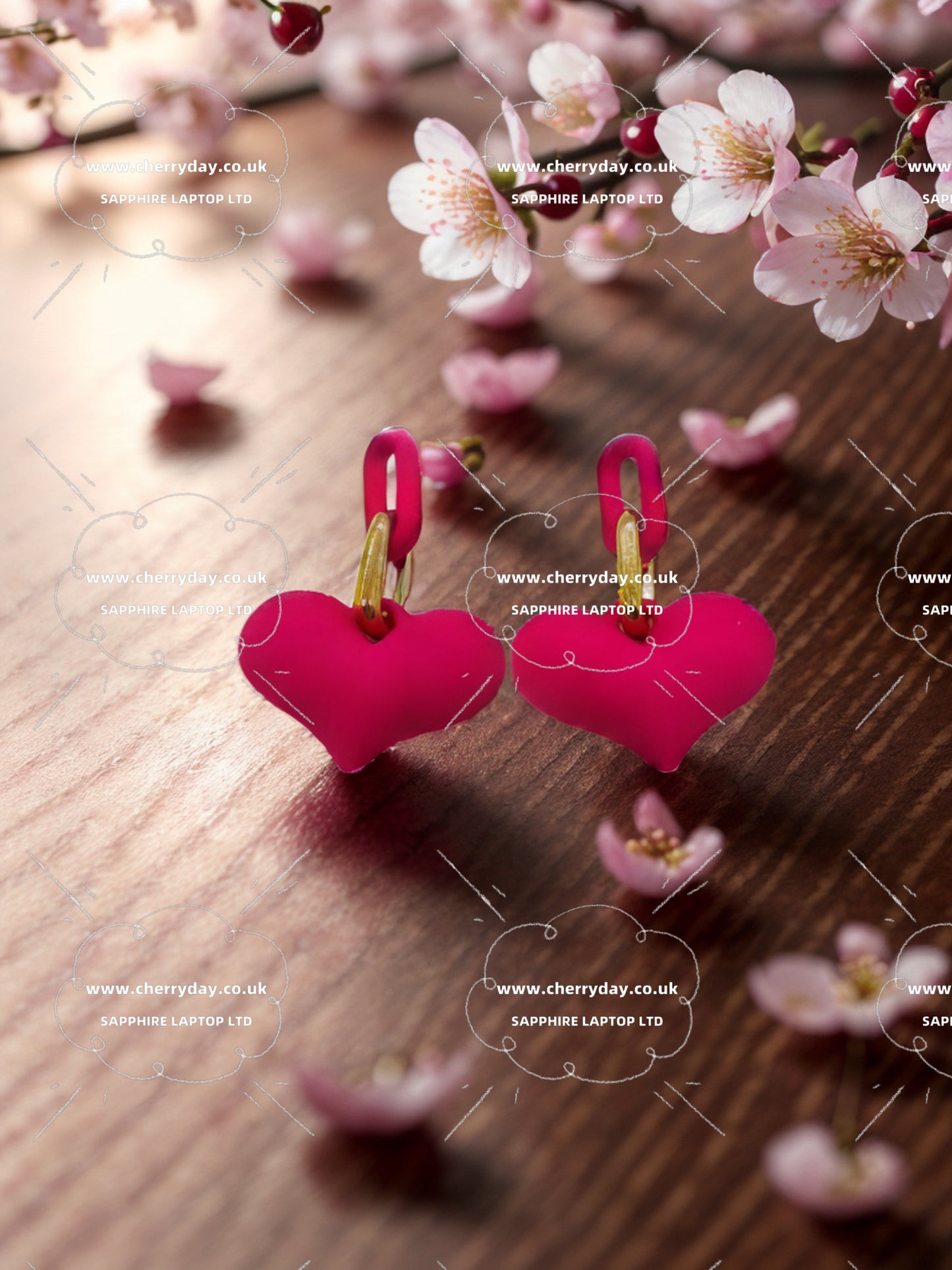 Barbie girl earrings