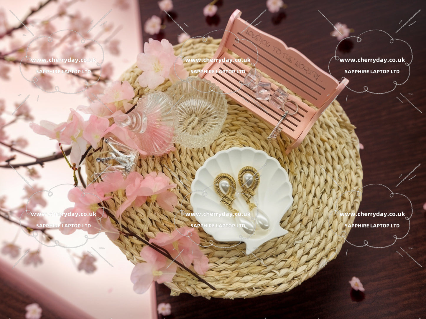 Sugar pearl earrings