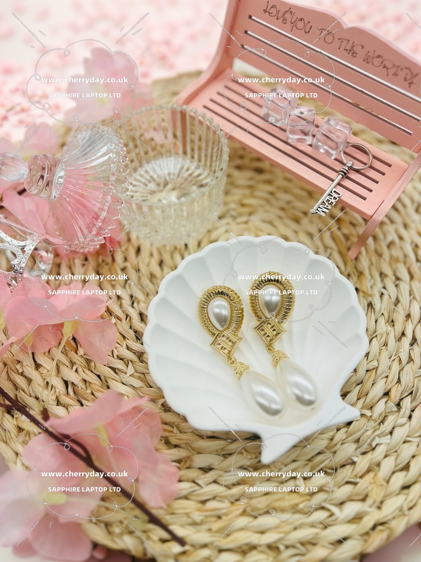 Sugar pearl earrings