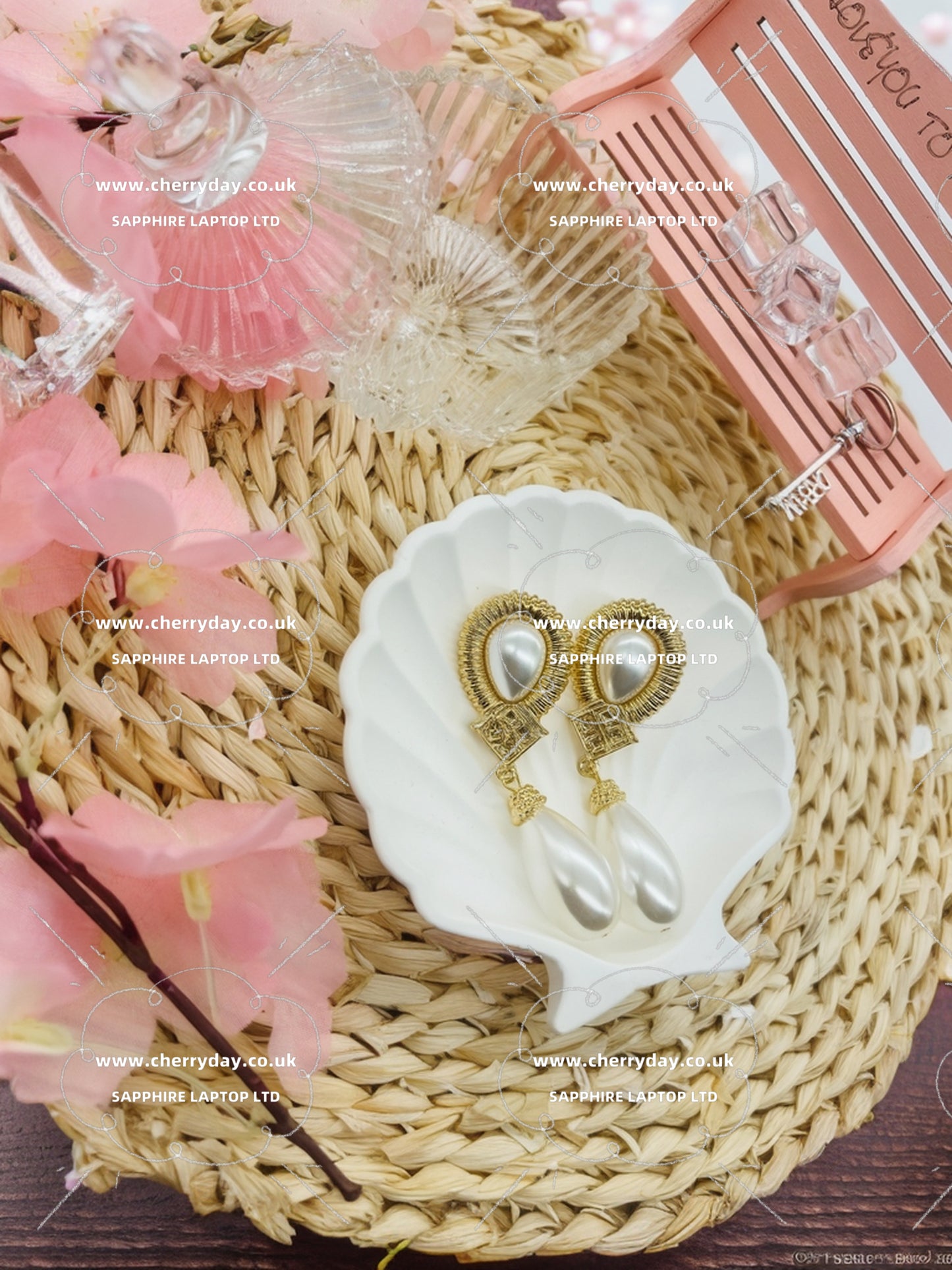 Sugar pearl earrings