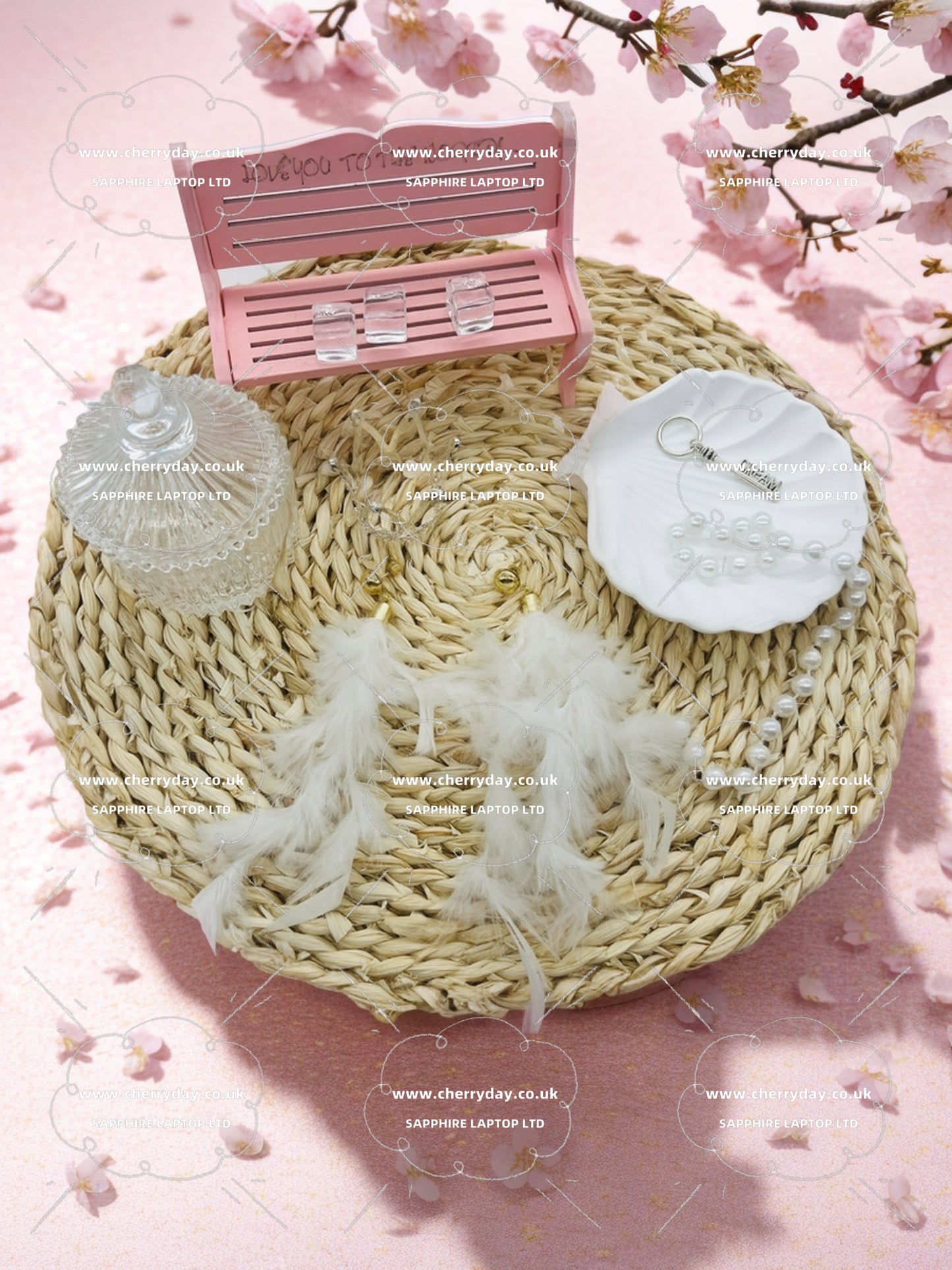 Wings of the swan earrings
