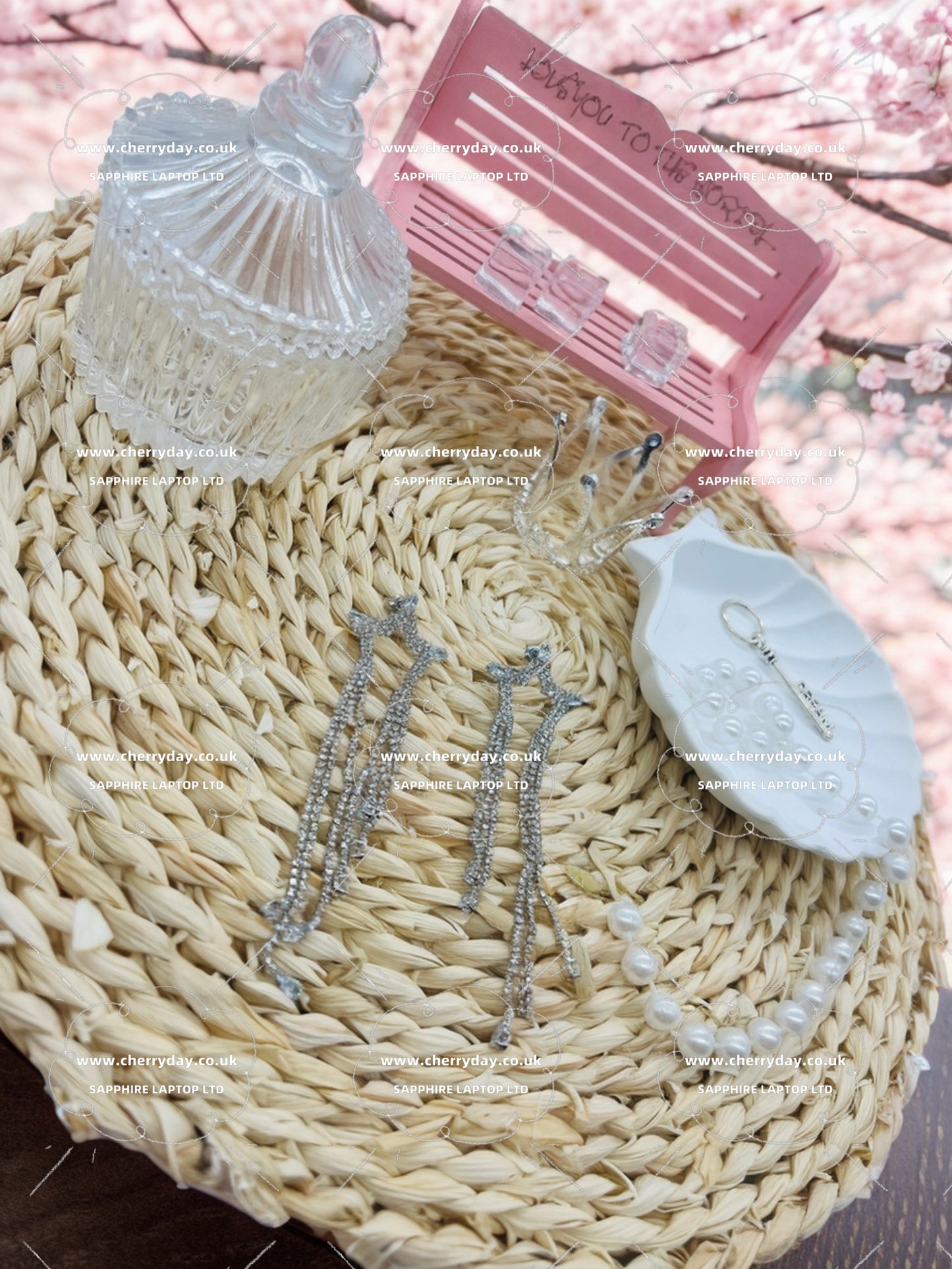 Milky way galaxy tassels earrings
