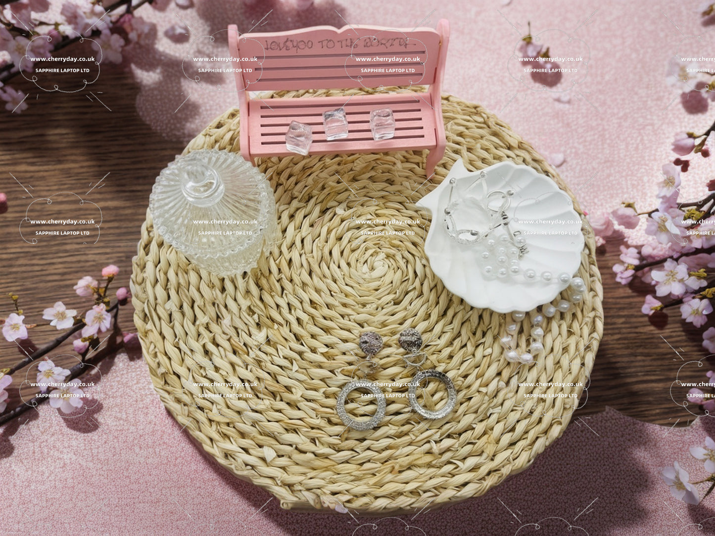 Silver moon halo earrings