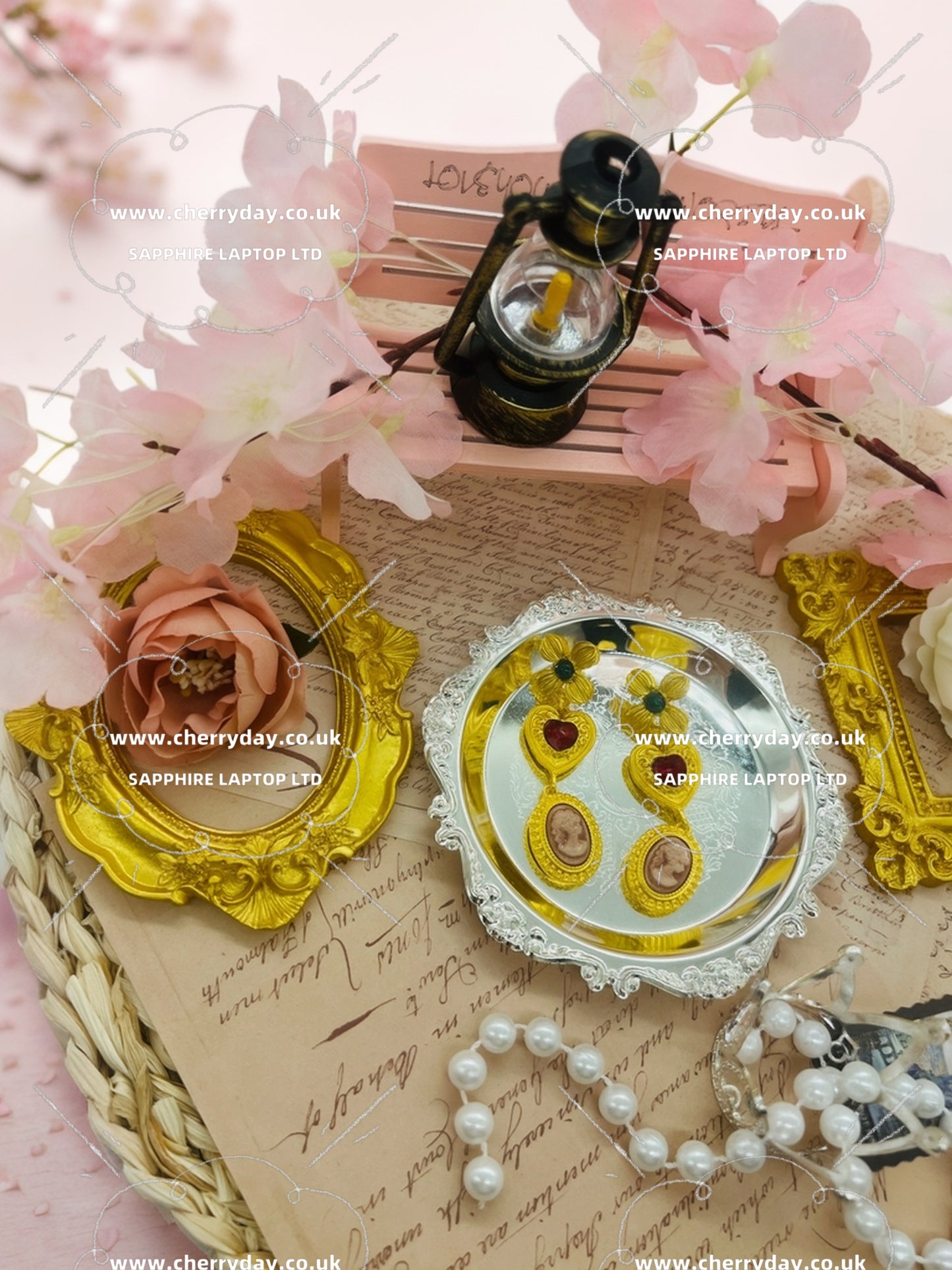 Impressions of Rome tassel earrings