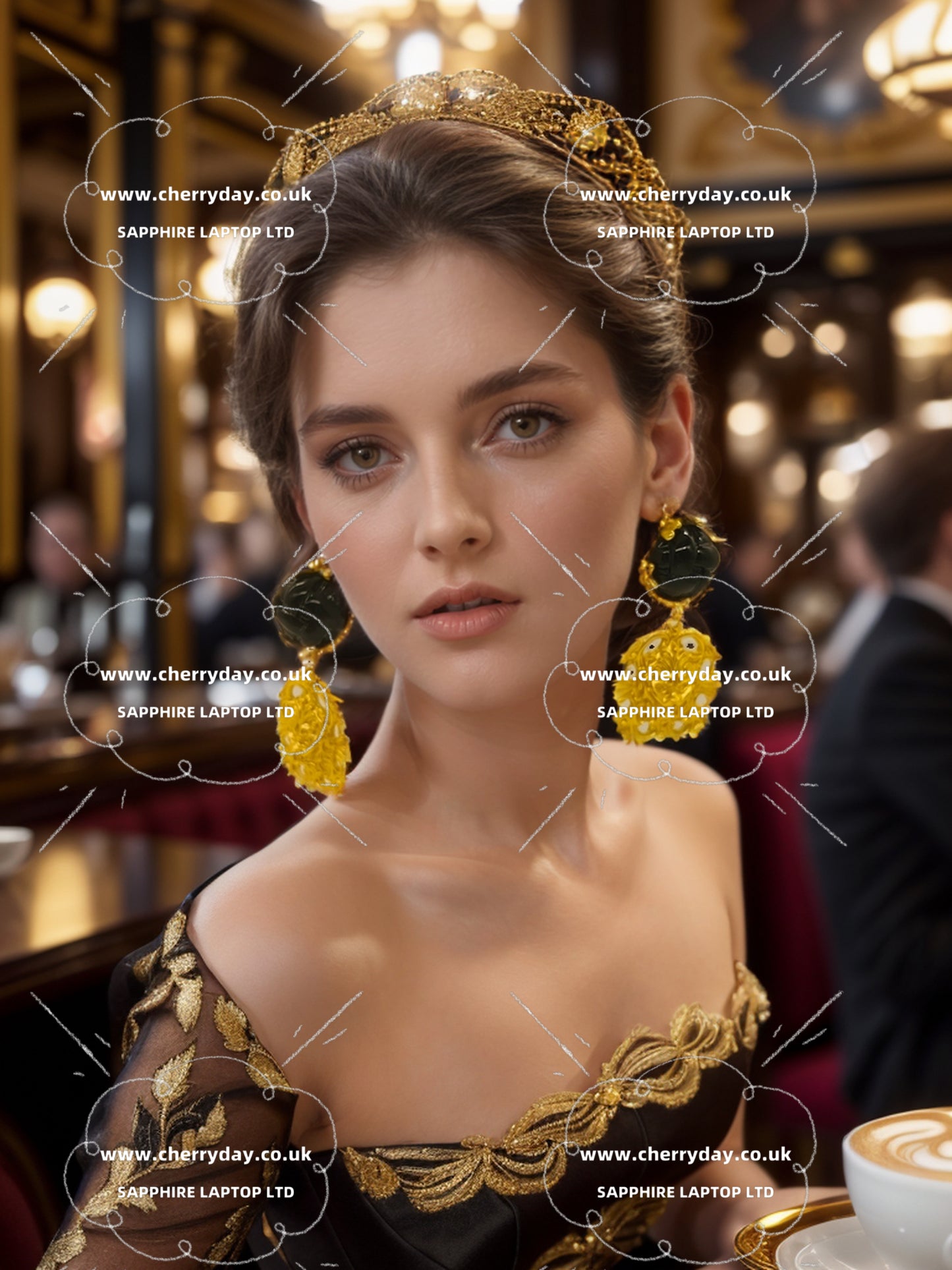 Lion King earrings