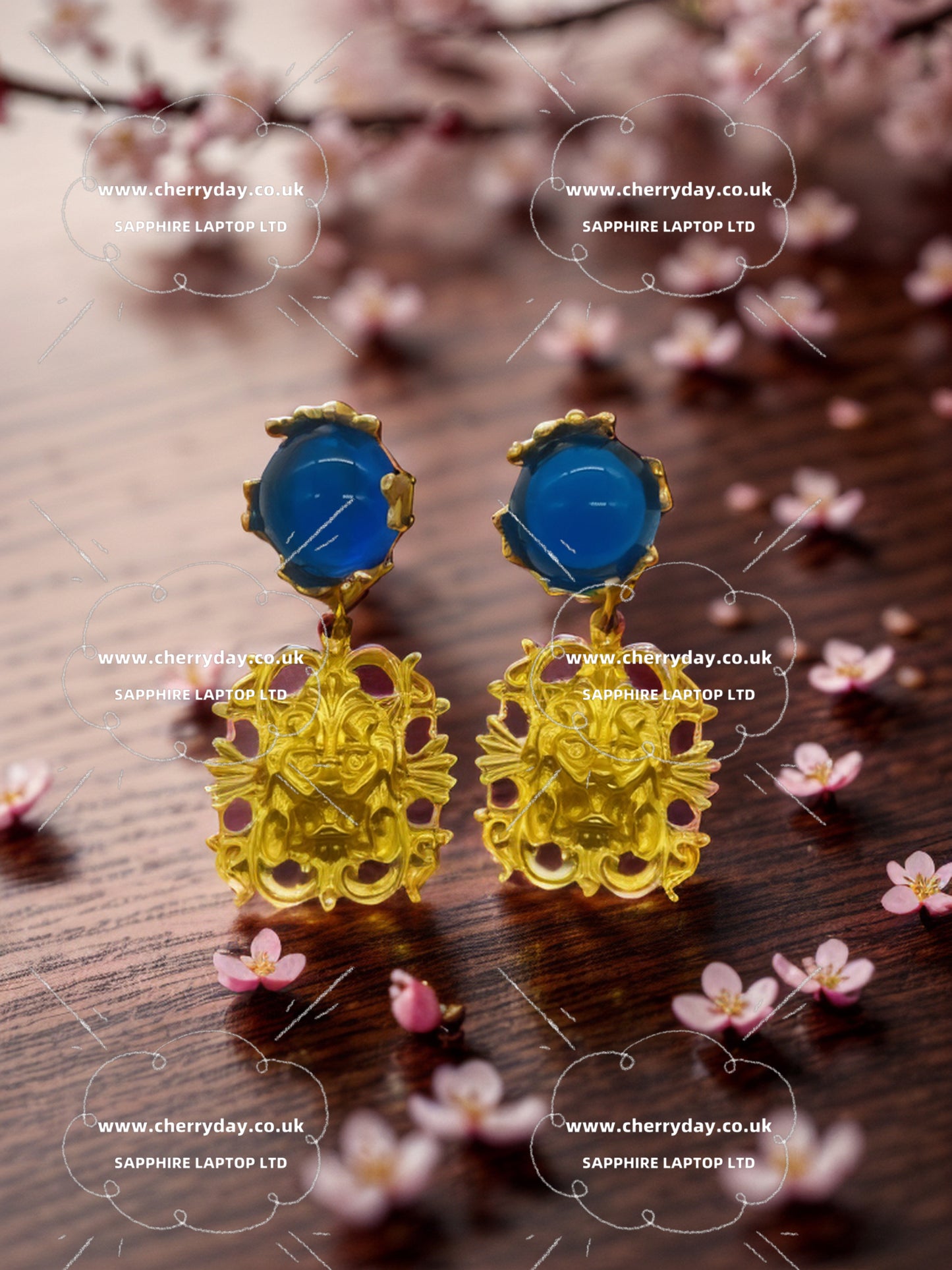 Lion King earrings