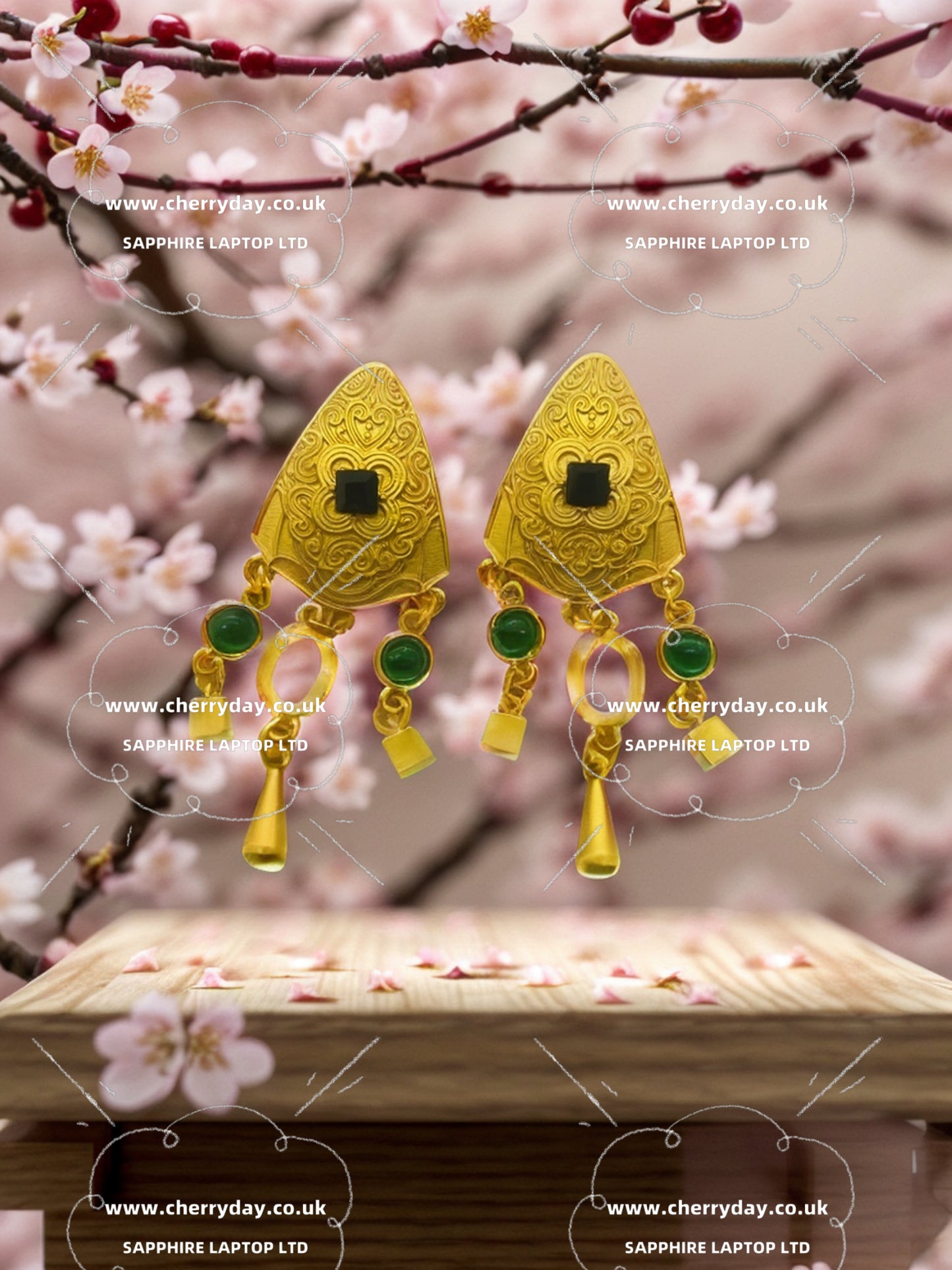 Mayan civilization earrings