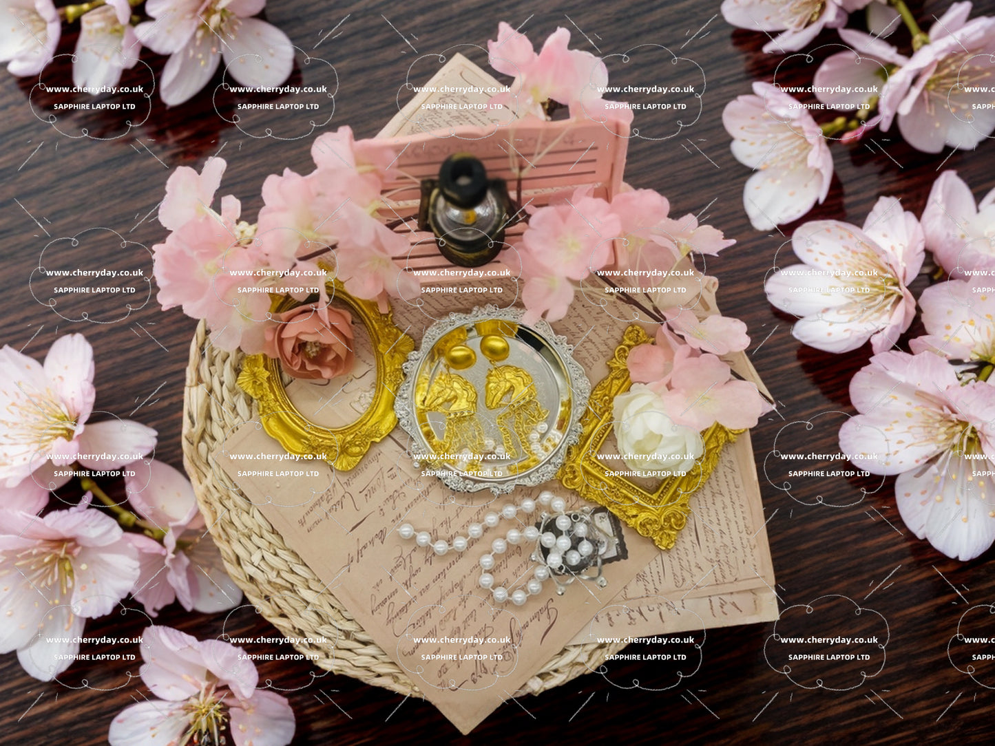 Trojan horse tassel earrings