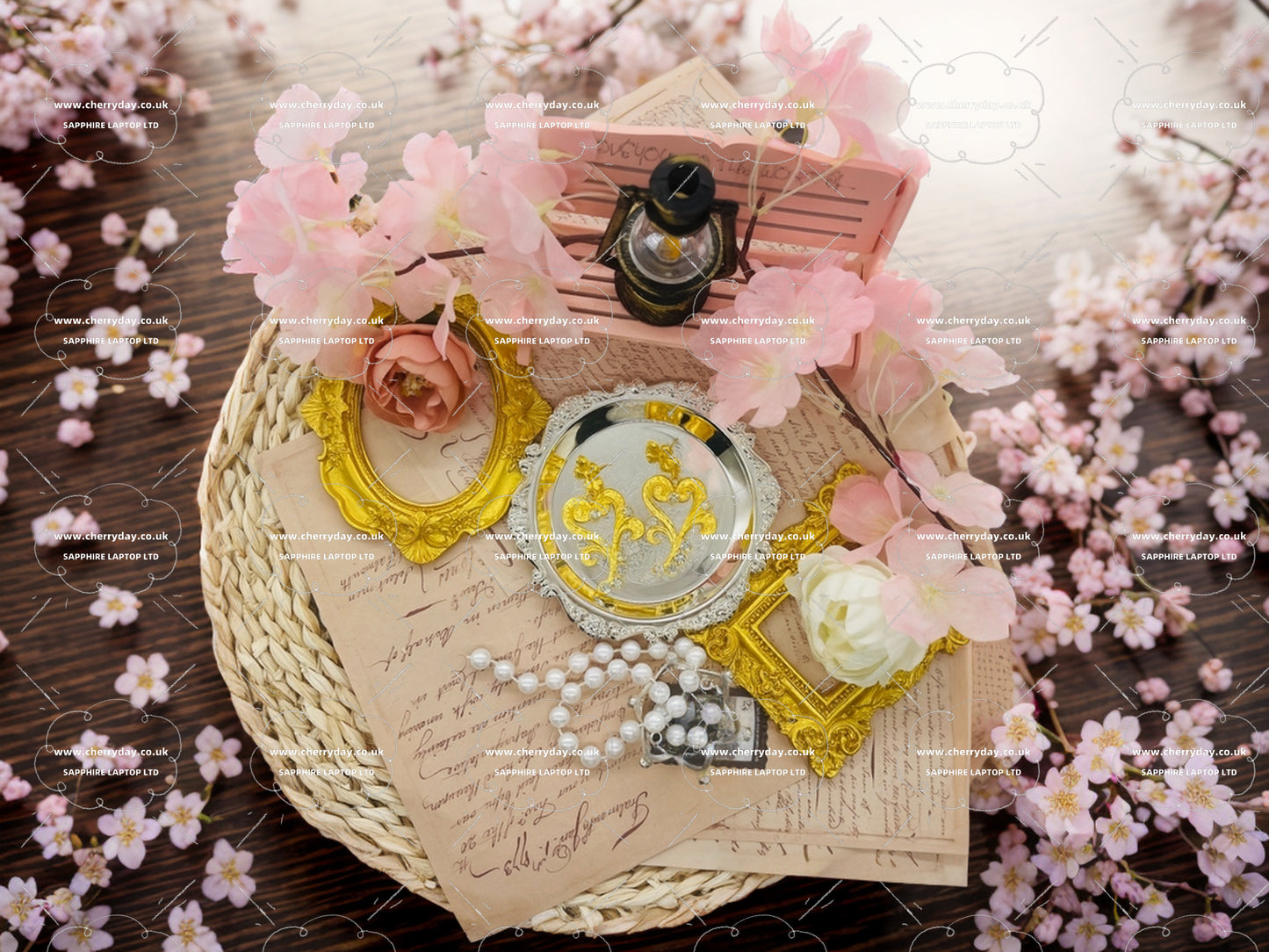 Cupid bow's shootting heart vintage earrings