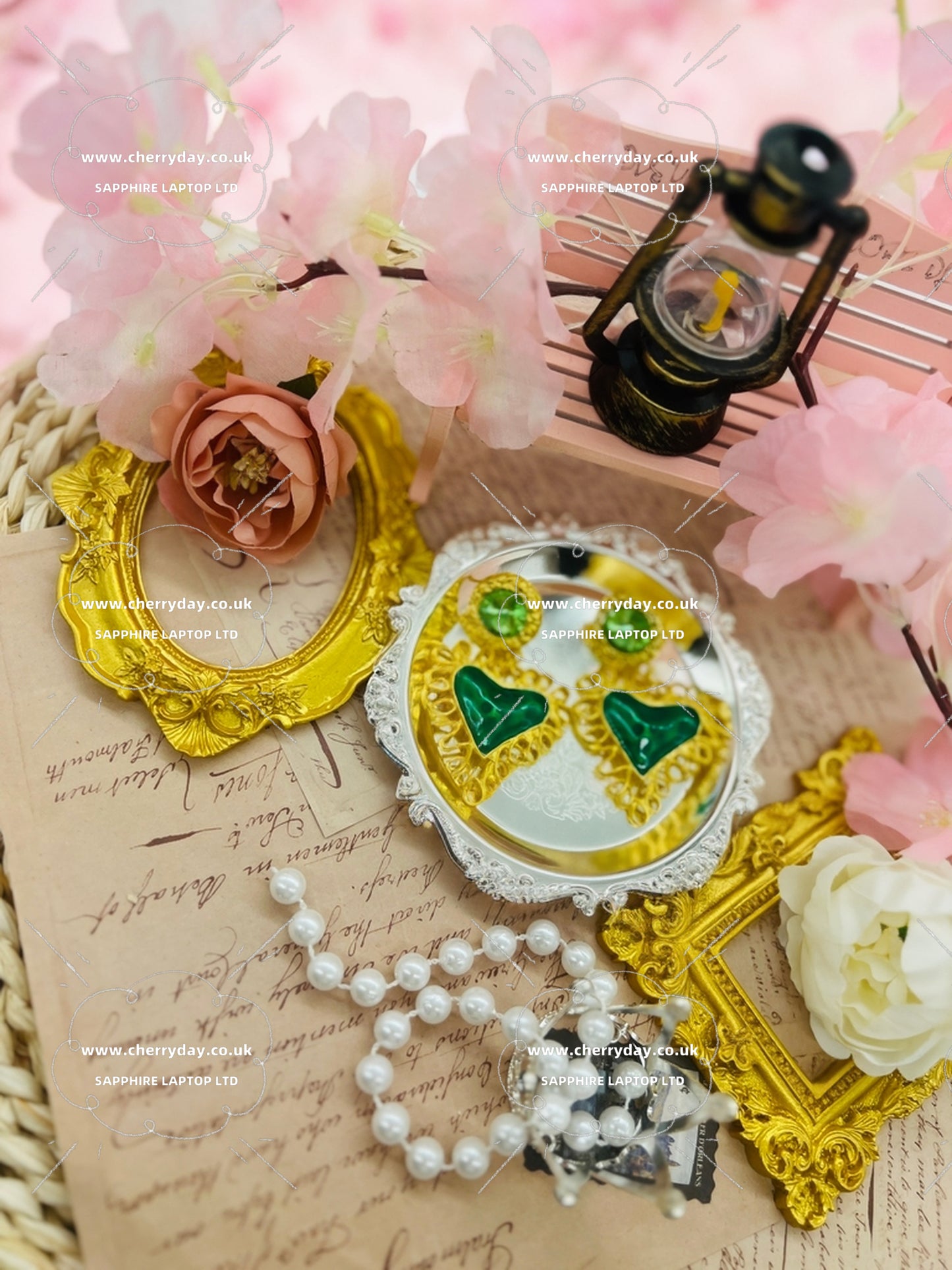 Heart of Affection vintage earrings
