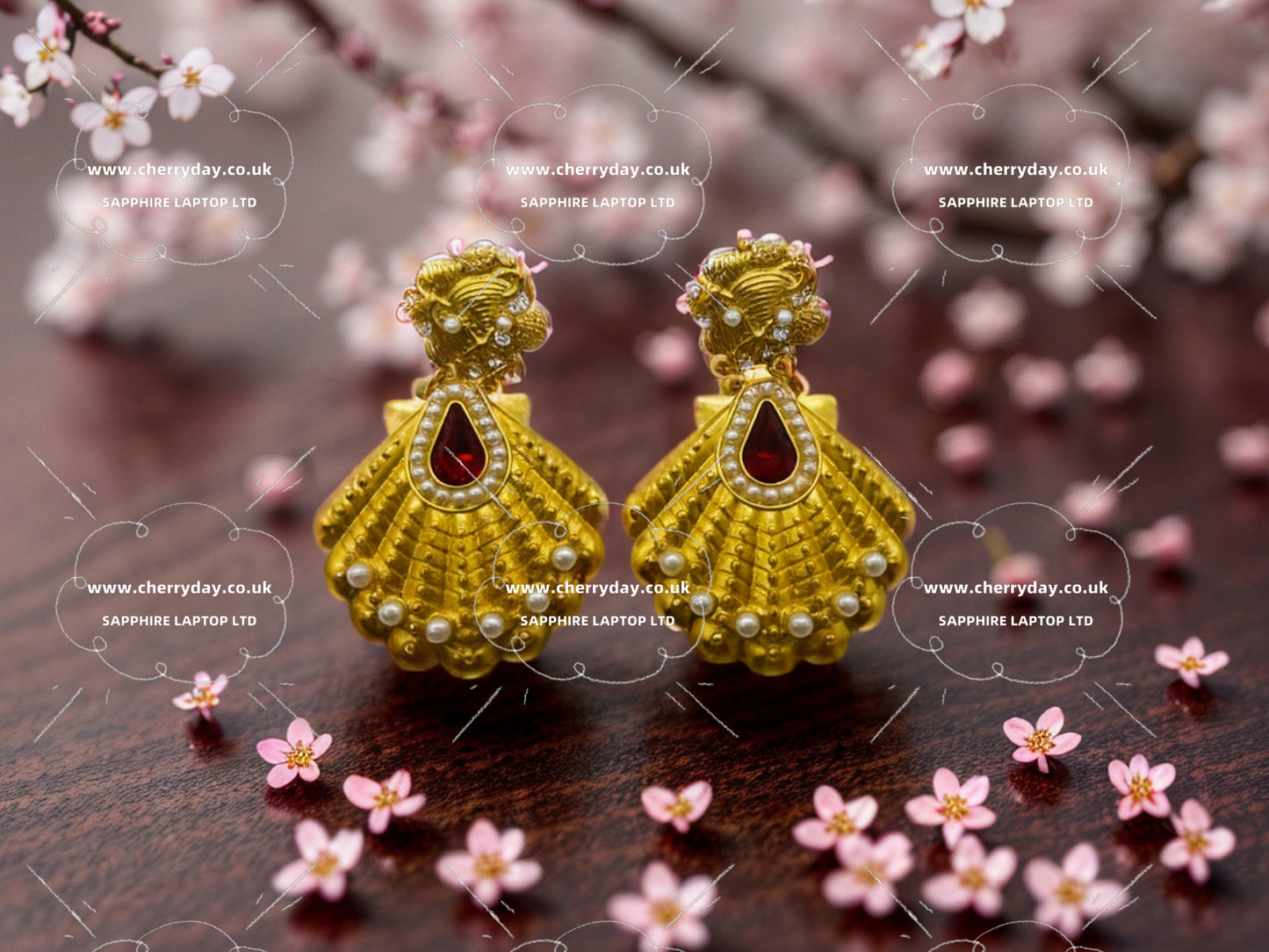 Thai legend vintage earrings