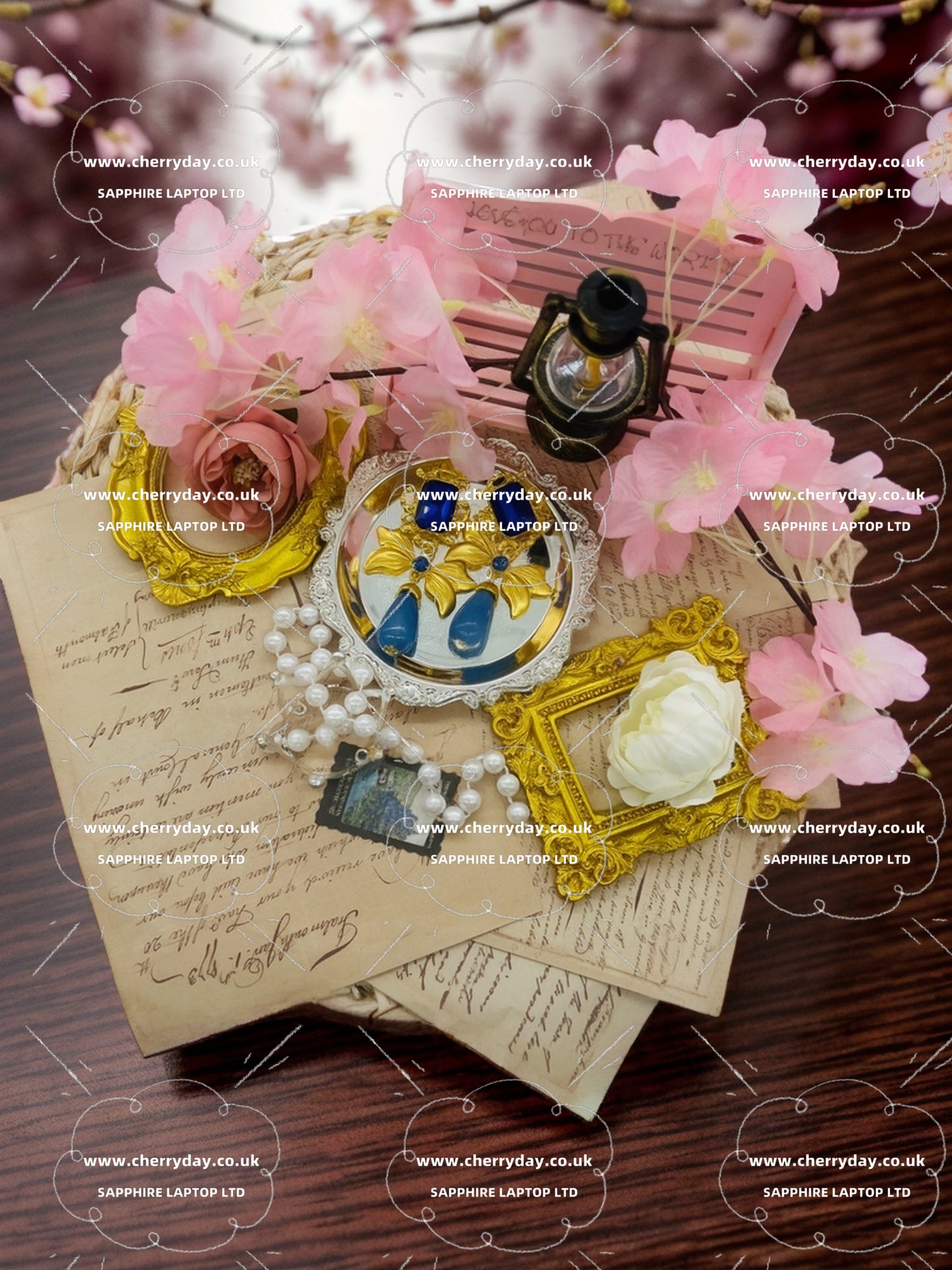 Mystery of the deep sea vintage earrings